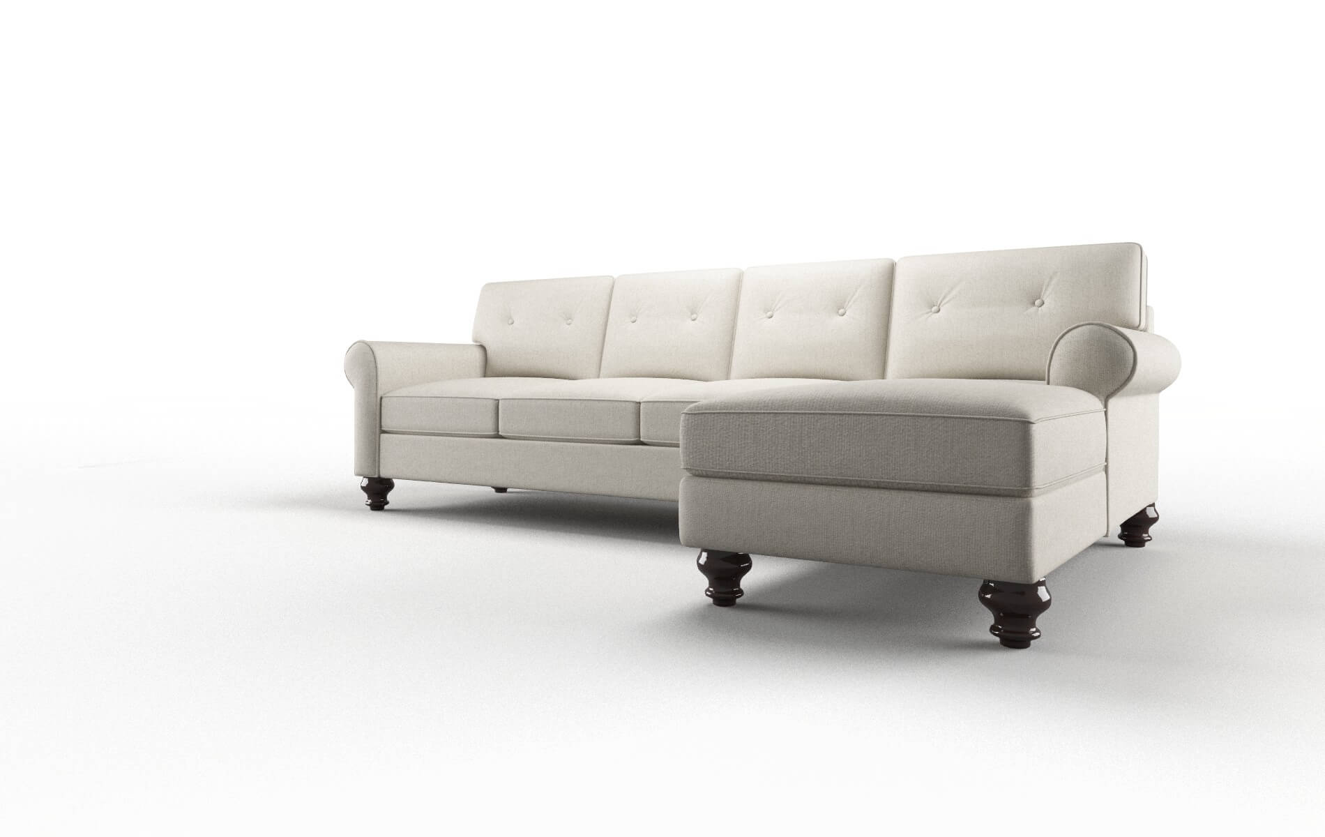 Farah Sasha Linen Panel espresso legs 4