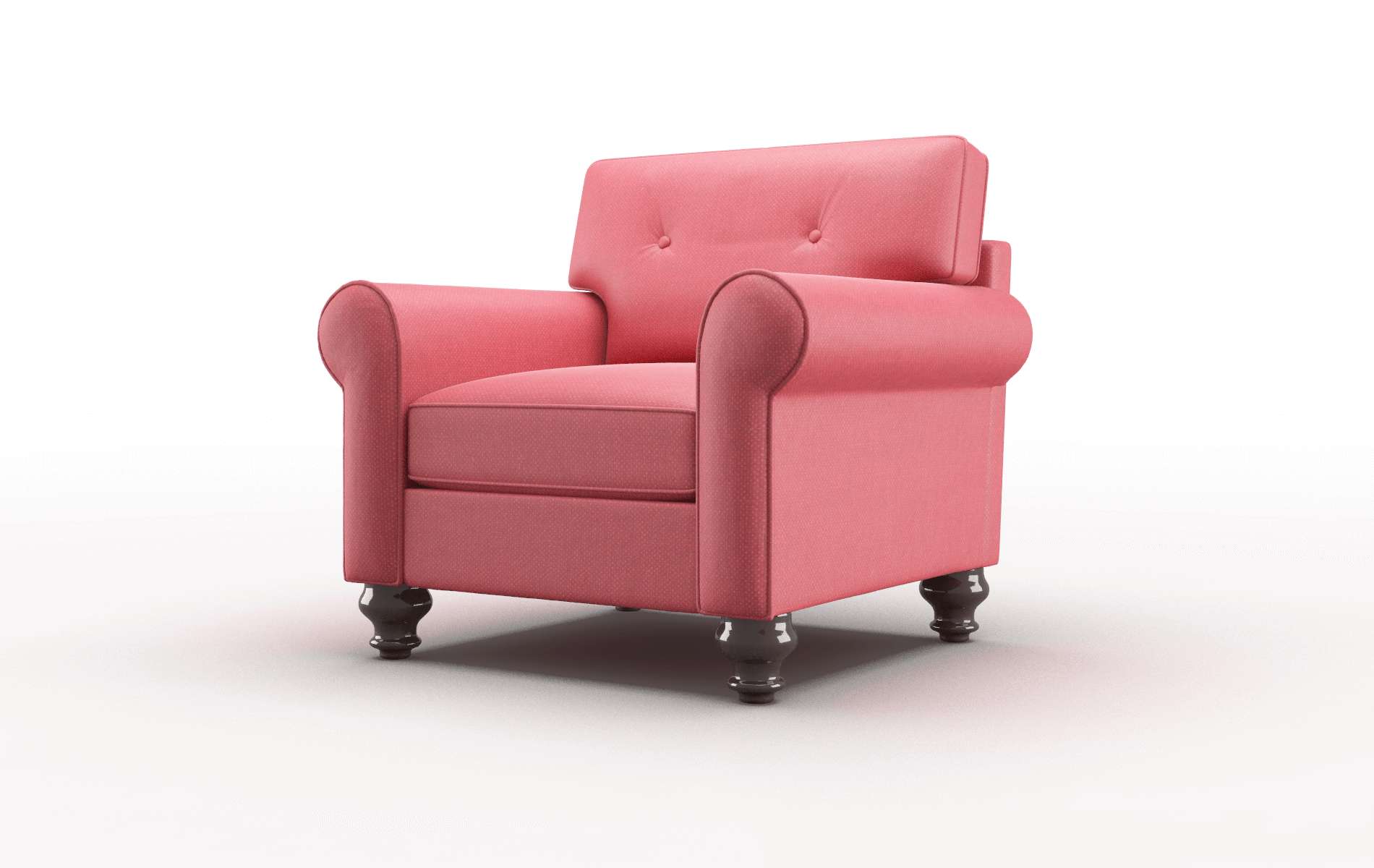 Farah Sorrento Berry Chair espresso legs 4