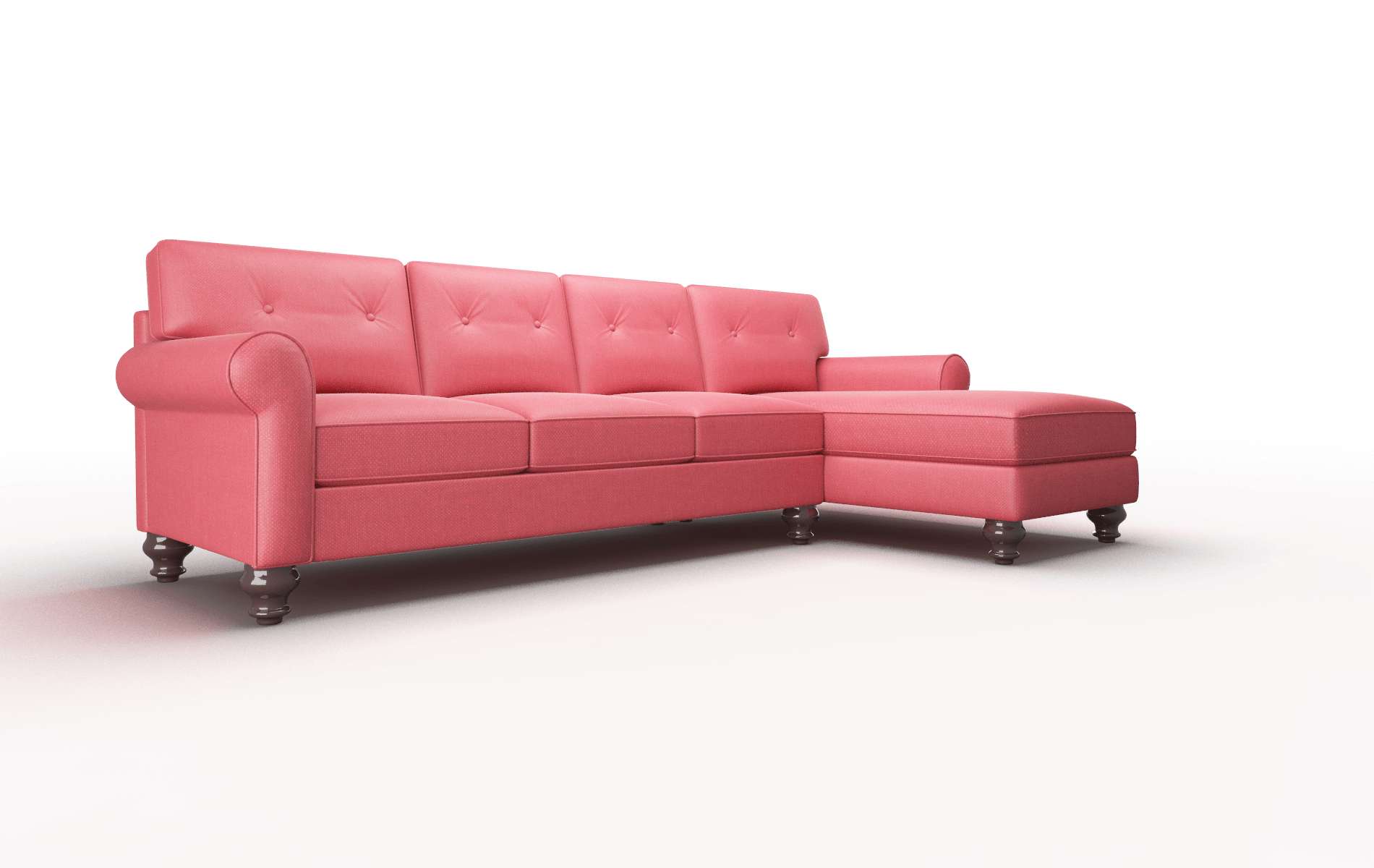 Farah Sorrento Berry Panel espresso legs 2