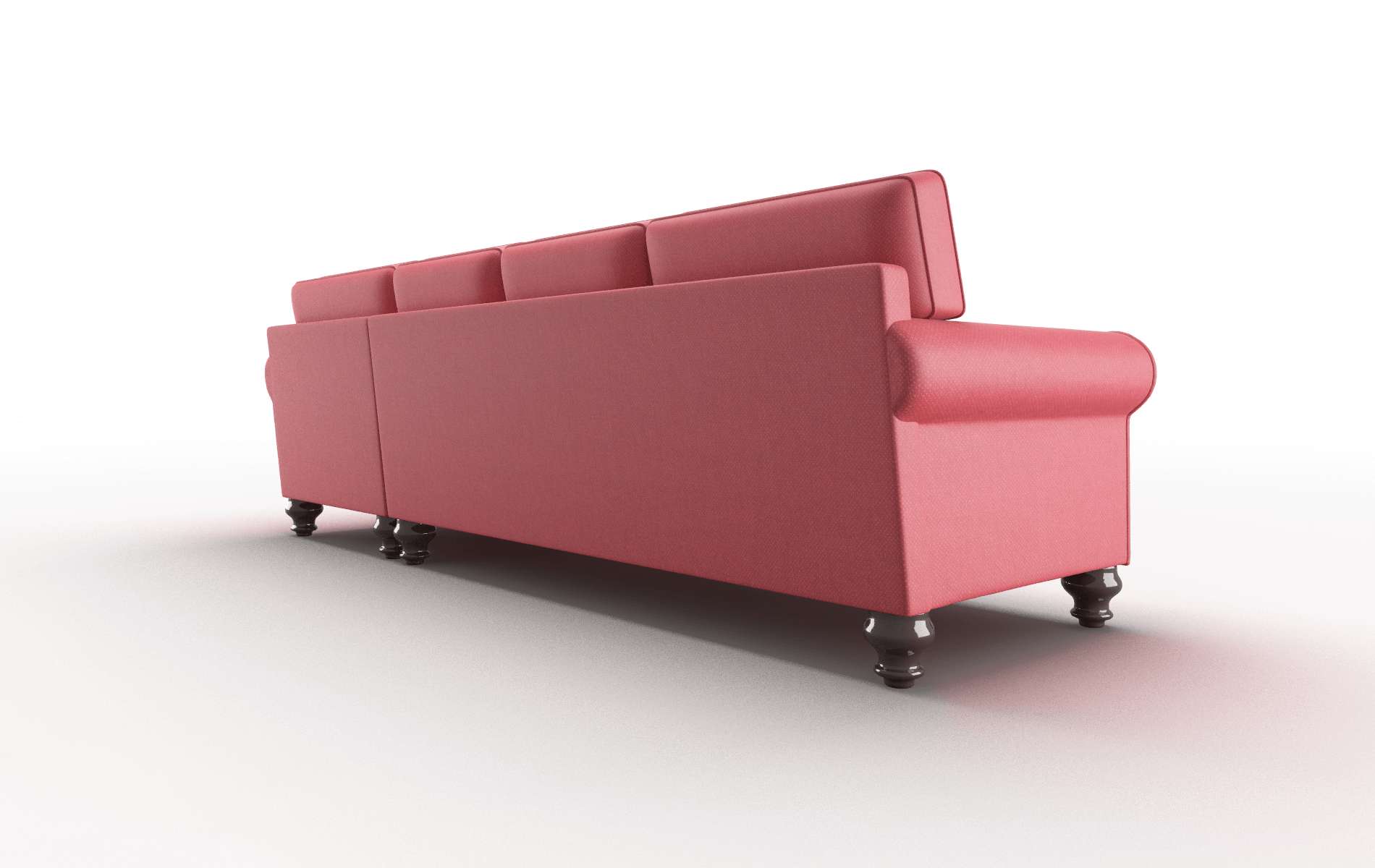 Farah Sorrento Berry Panel espresso legs 5