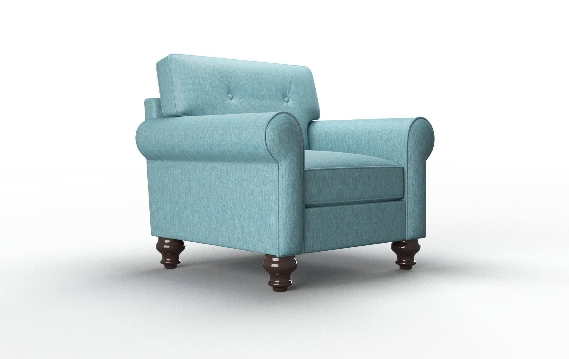 Farah Sorrento Denim Chair espresso legs 2