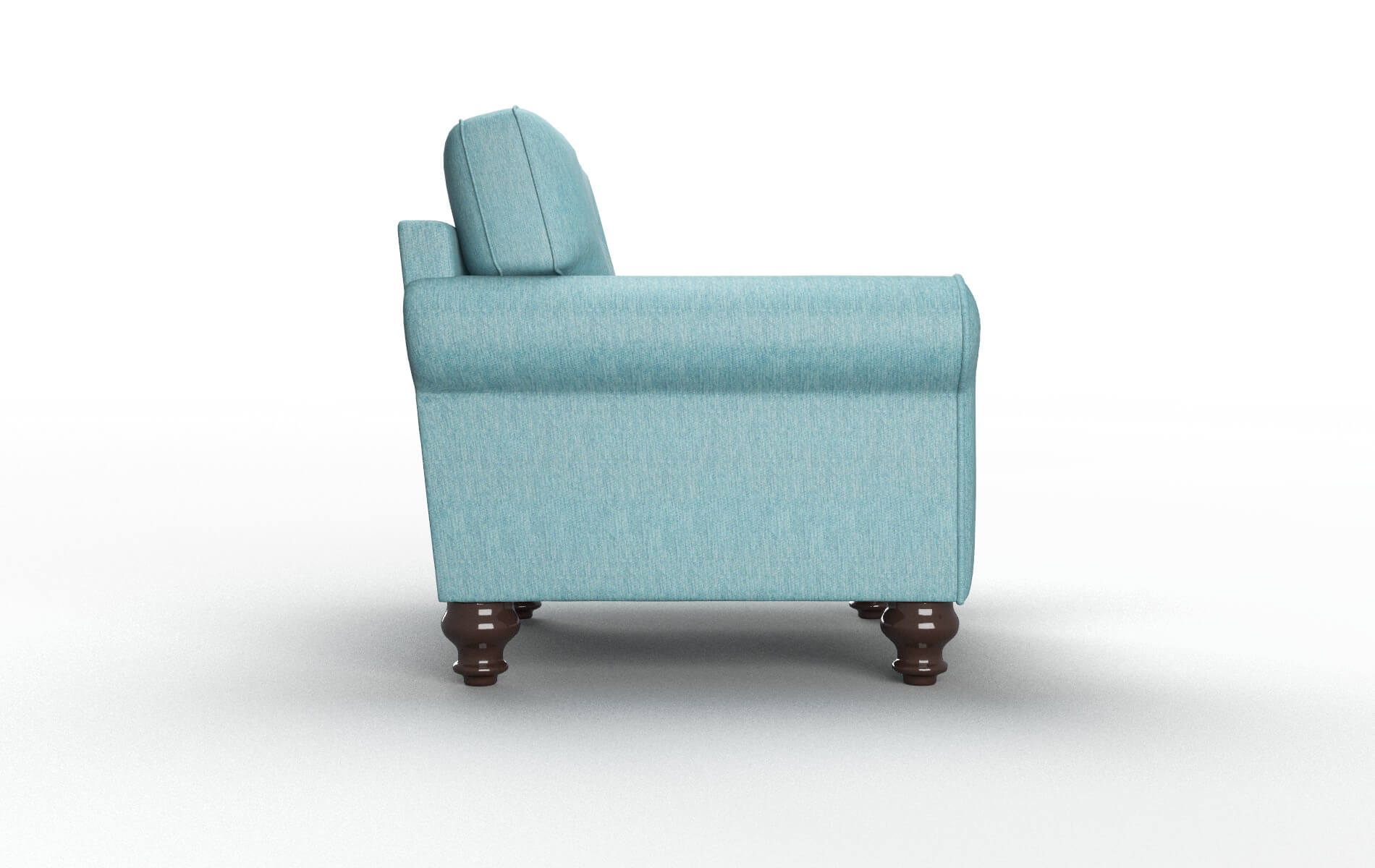 Farah Sorrento Denim Chair espresso legs 3
