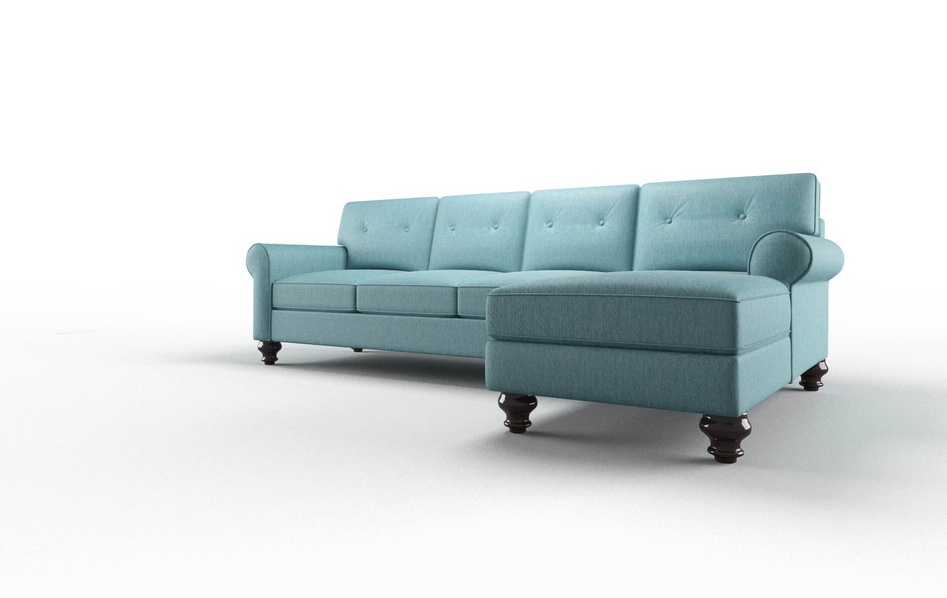 Farah Sorrento Denim Panel espresso legs 4