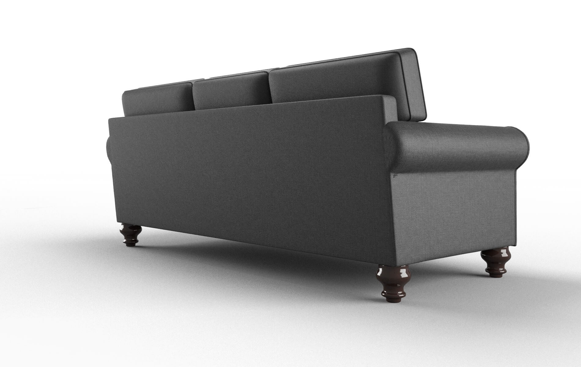 Farah Sosoftness 54 Sofa espresso legs 5