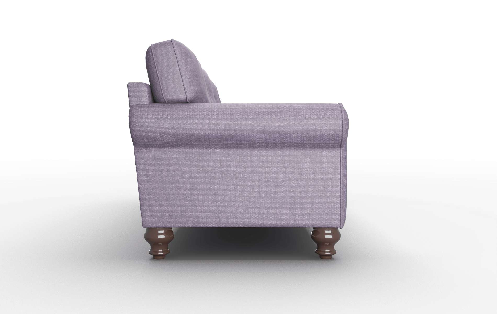 Farah Tess Blackberry Sofa espresso legs 3