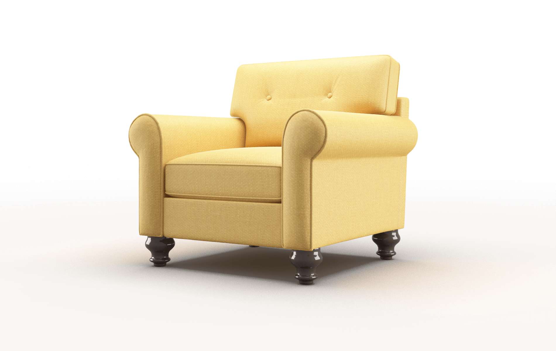 Farah Tess Turmeric Chair espresso legs 4