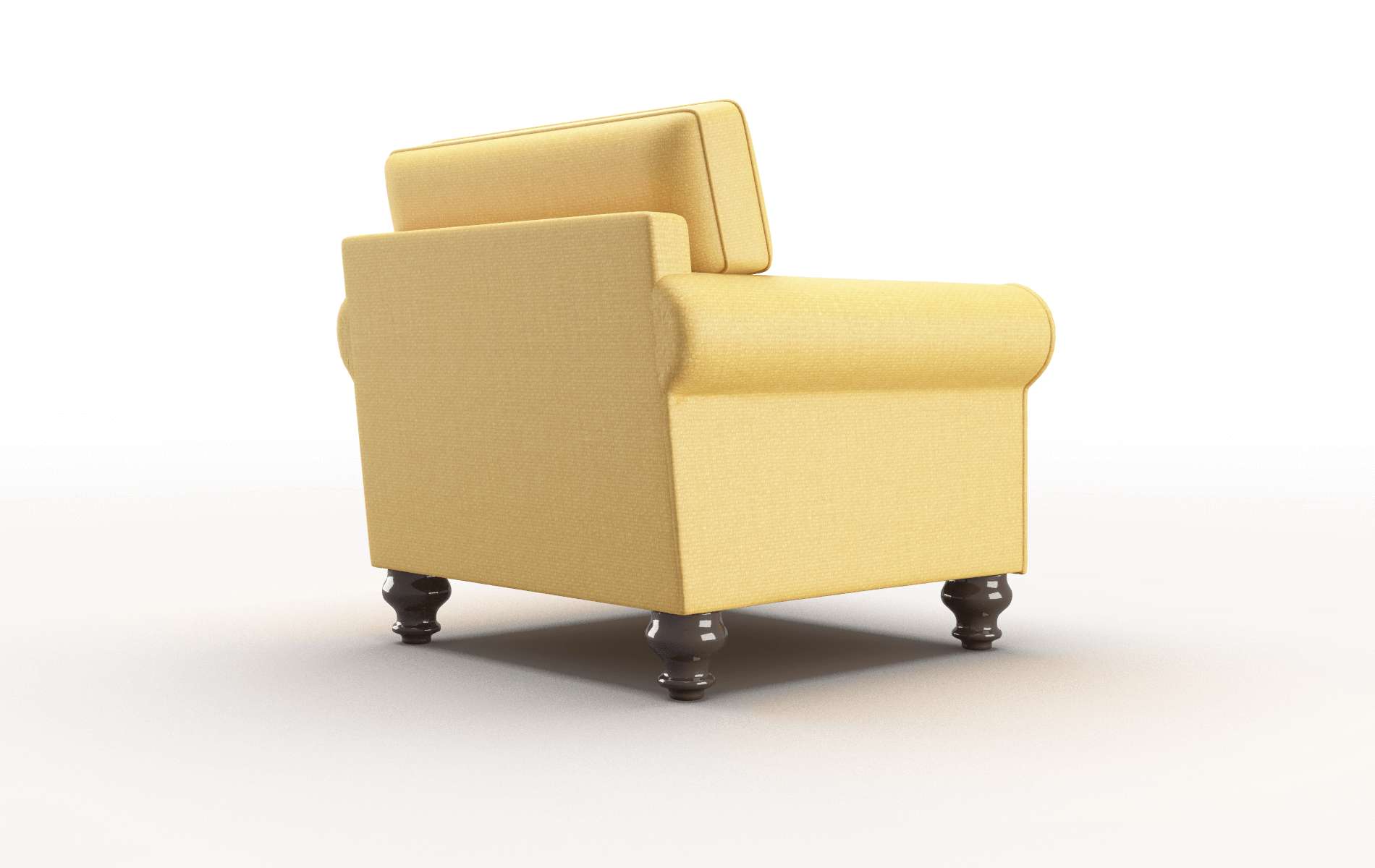 Farah Tess Turmeric Chair espresso legs 5