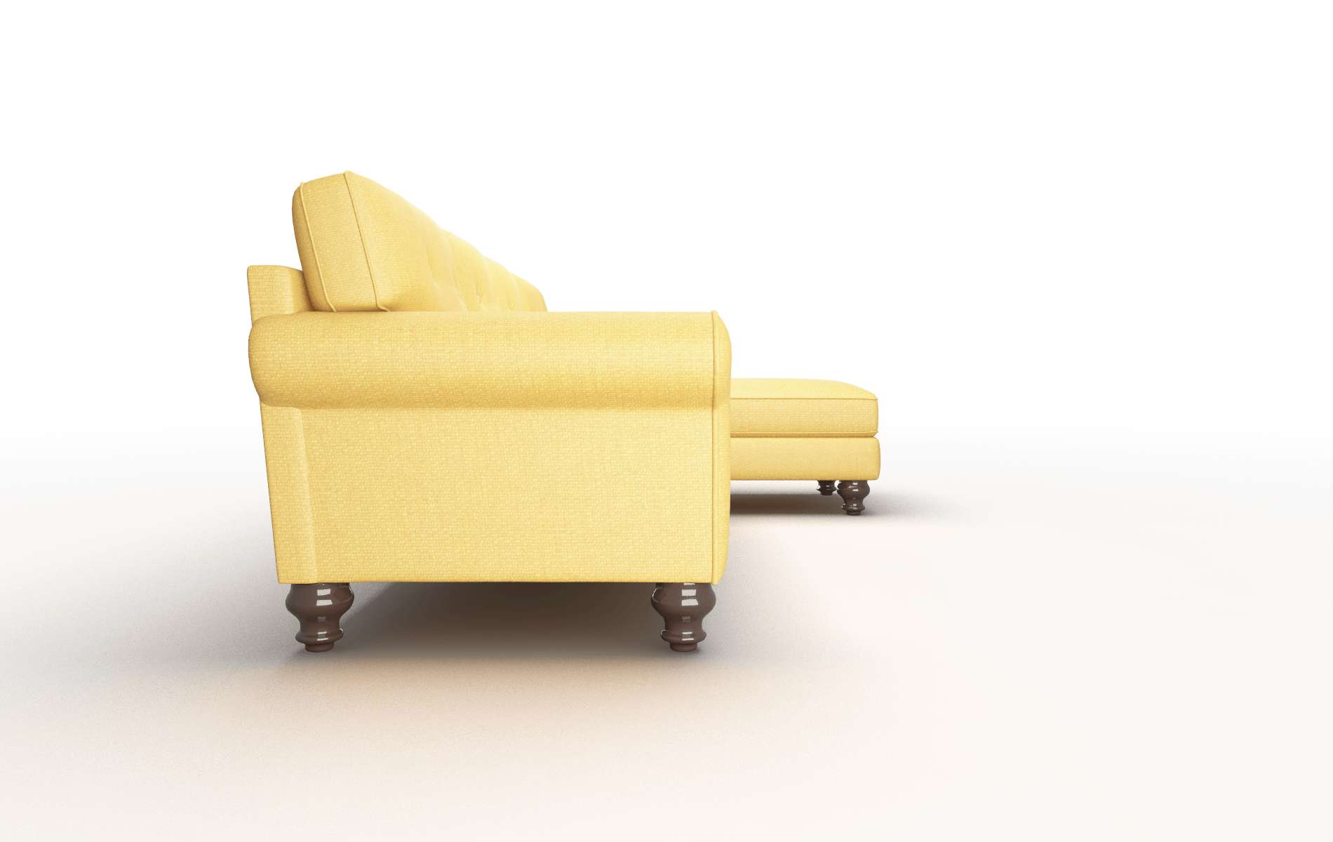 Farah Tess Turmeric Panel espresso legs 3