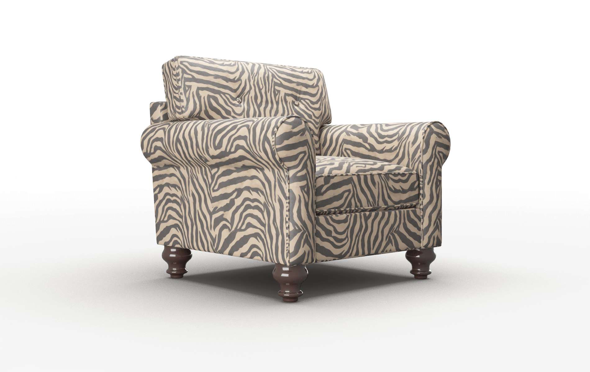 Farah Zambia Coffee Chair espresso legs 2
