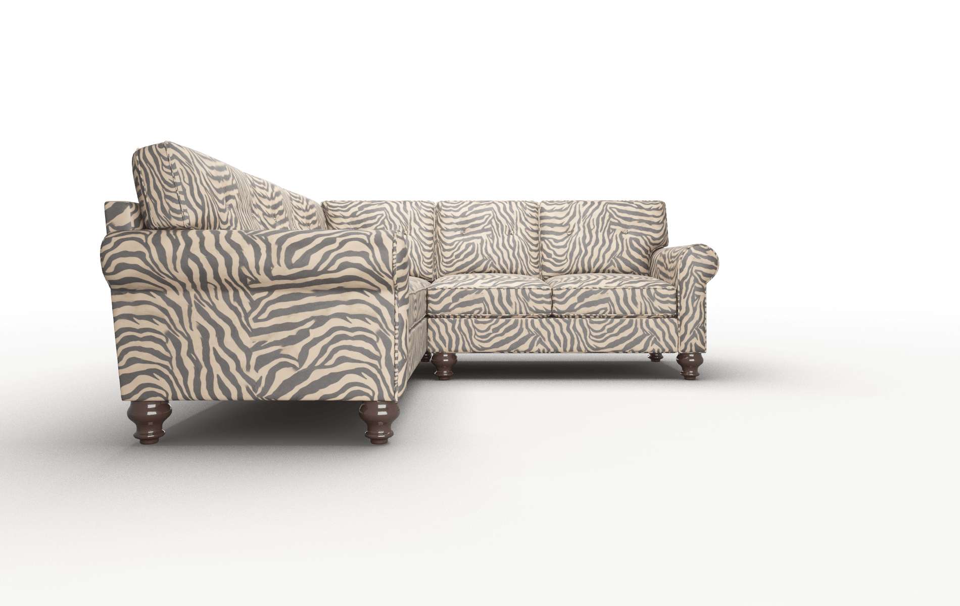 Farah Zambia Coffee Sectional espresso legs 2