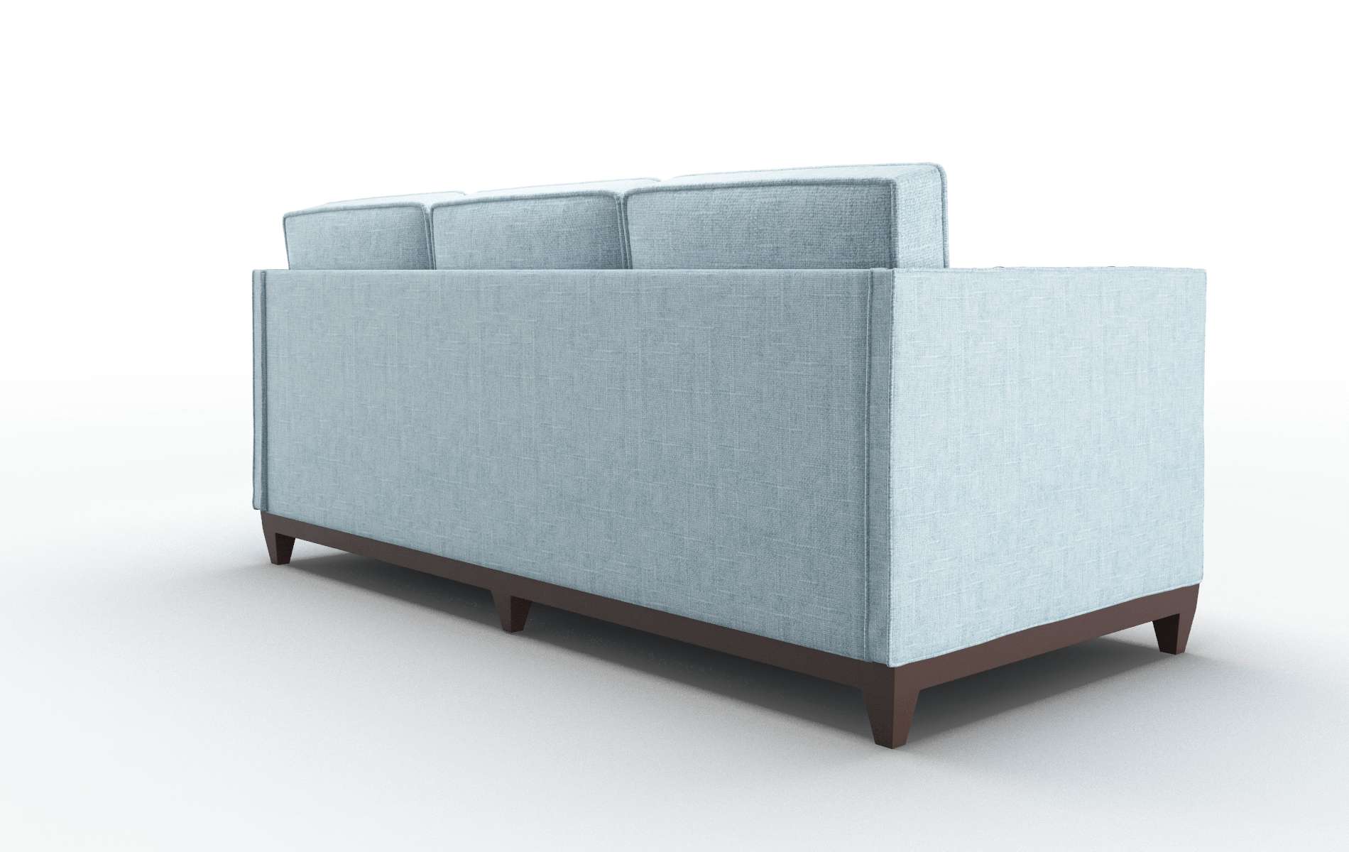 Florence Atlas Turquoise Sofa espresso legs 5