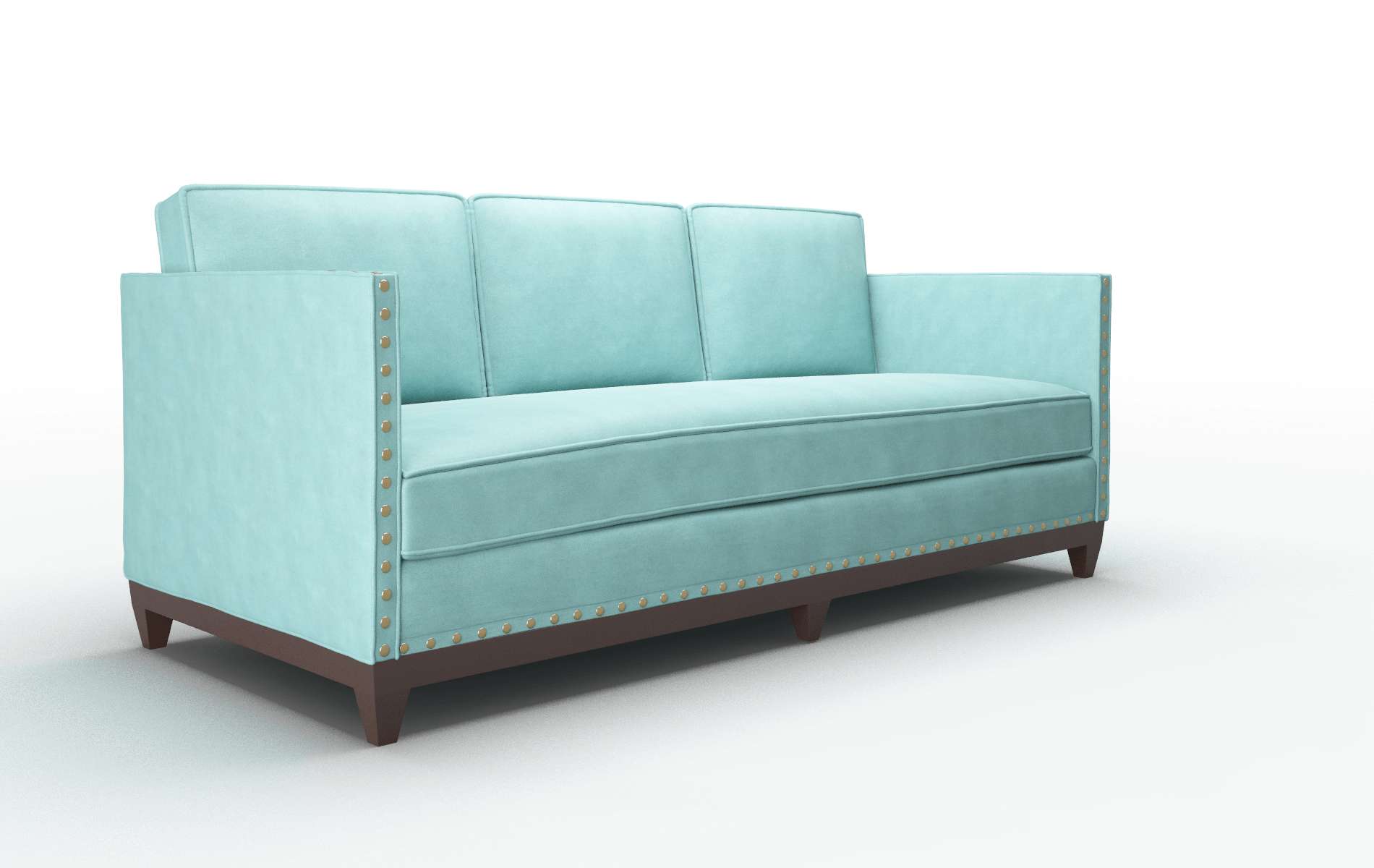 Florence Avalon_hp Aqua Sofa espresso legs 2