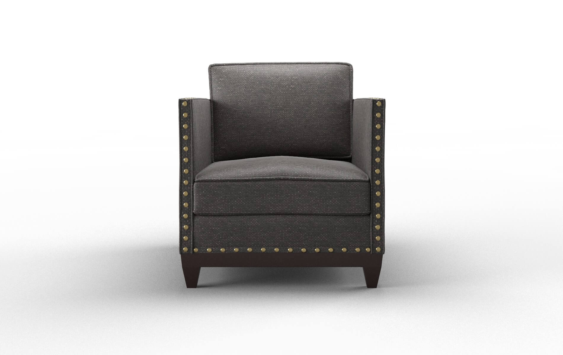 Florence Avenger denim Chair Espresso Legs  1