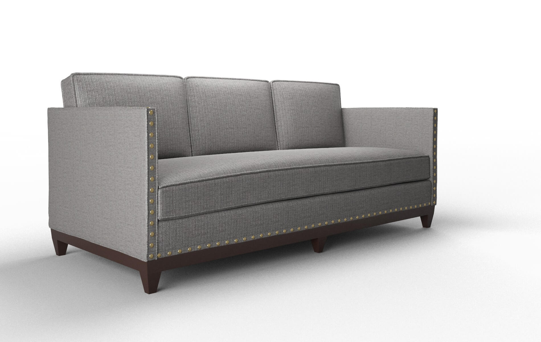 Florence Avenger Zinc Sofa espresso legs 2