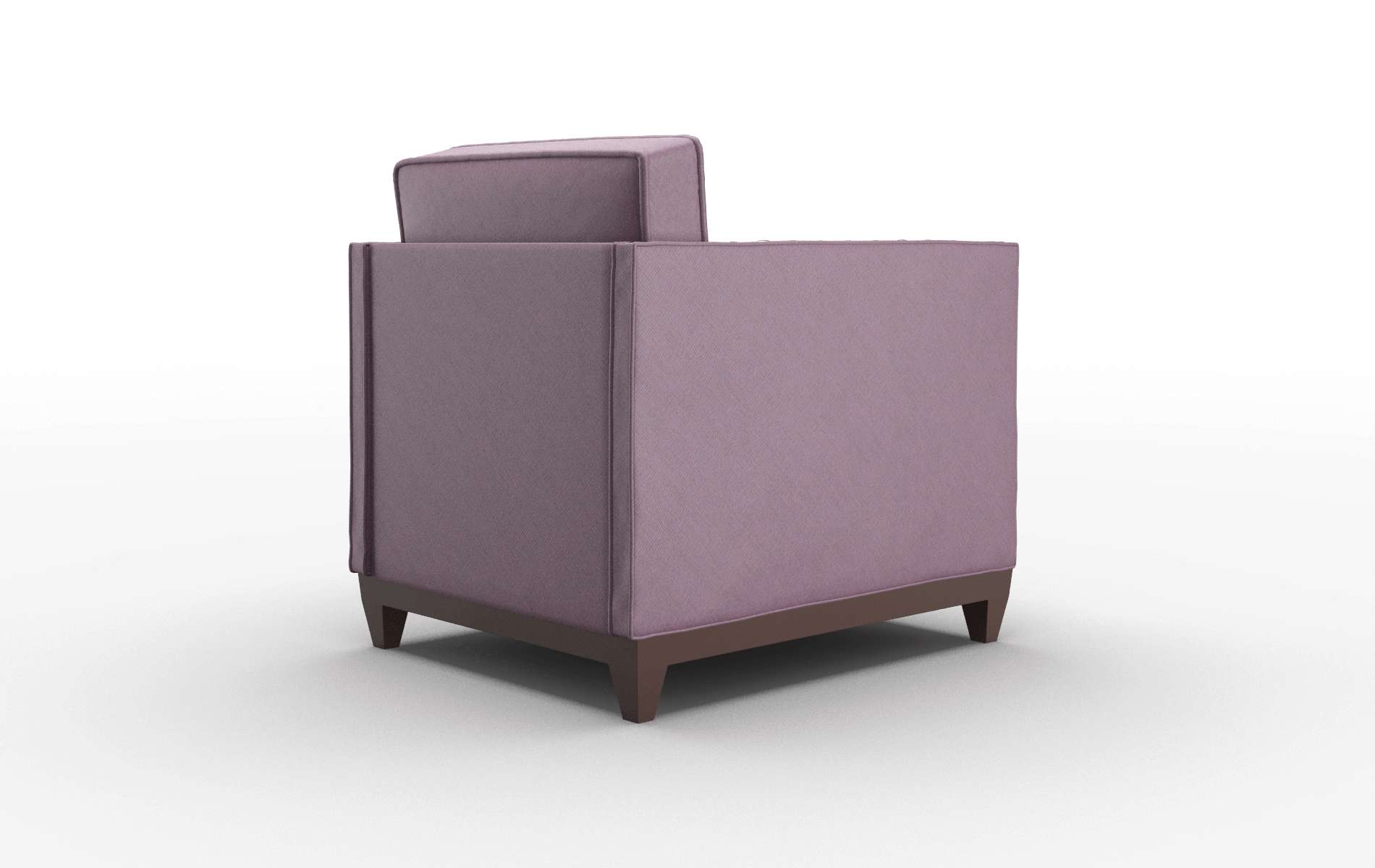 Florence Bella Aubergine Chair espresso legs 5