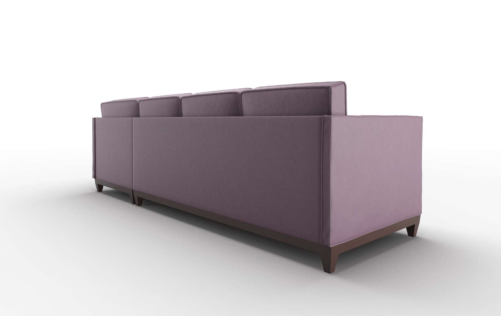 Florence Bella Aubergine Panel espresso legs 5
