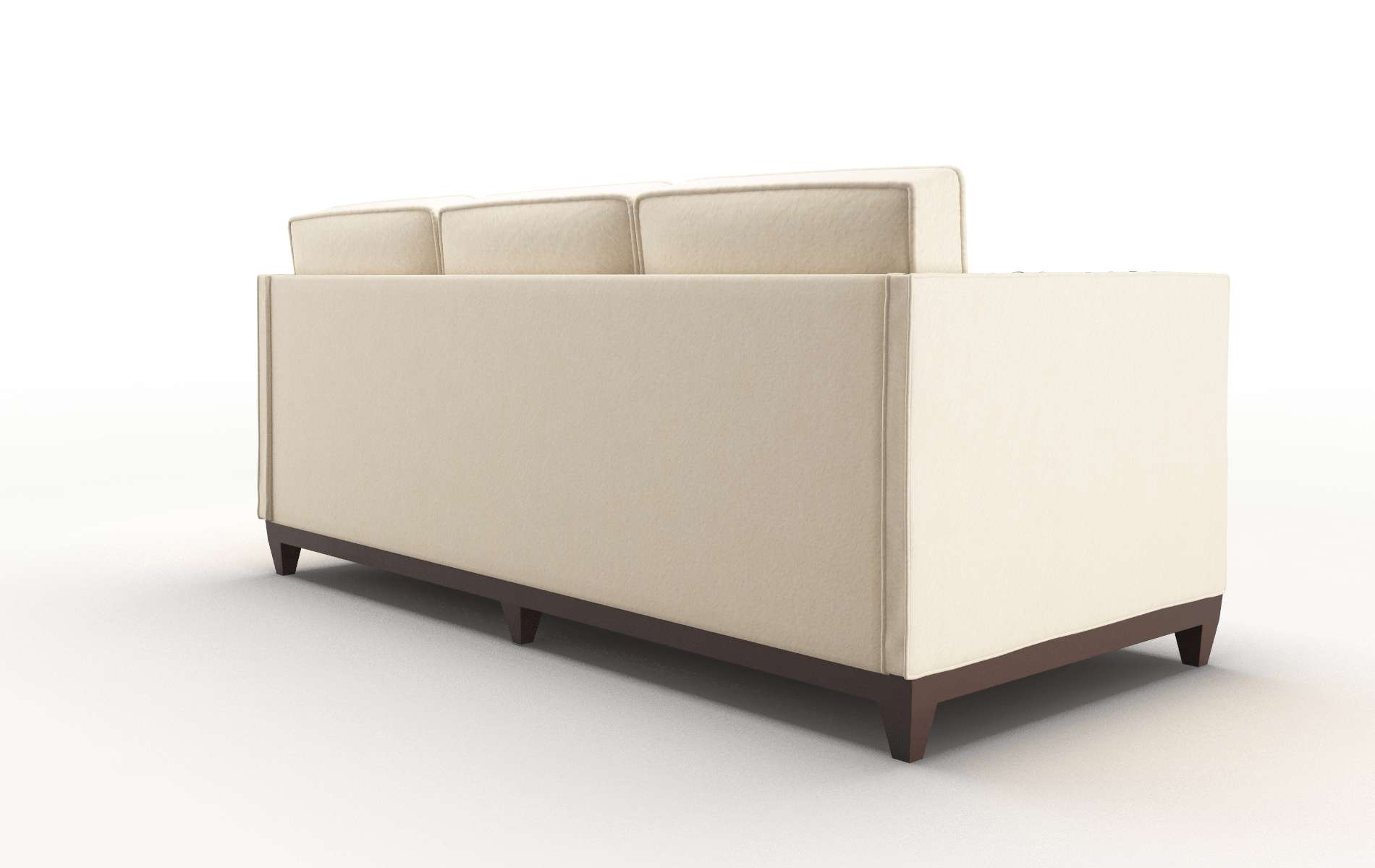 Florence Bella Buckwheat Sofa espresso legs 5