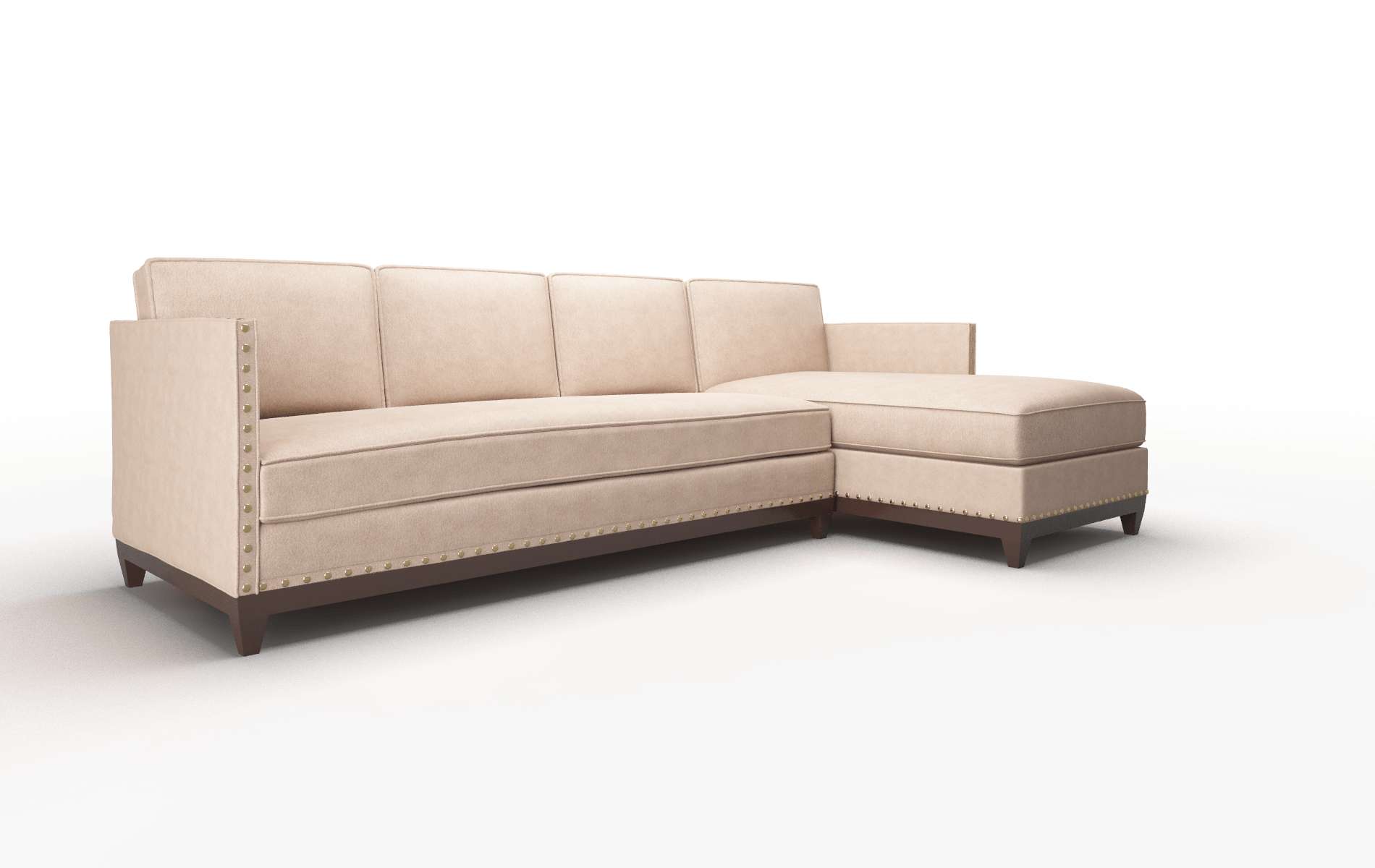 Florence Bella Cocoa Panel espresso legs 2