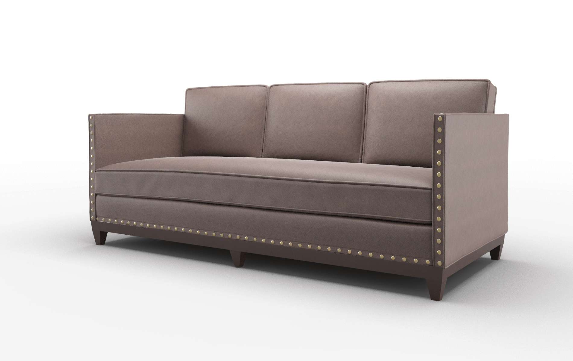 Florence Bella Espresso Sofa espresso legs 4