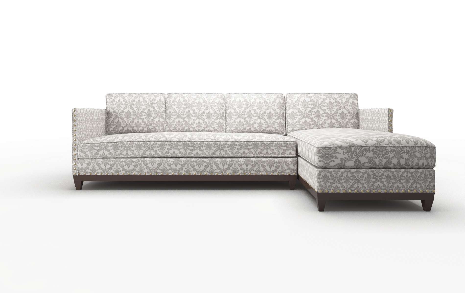 Florence Bergamo Dove Panel espresso legs 1