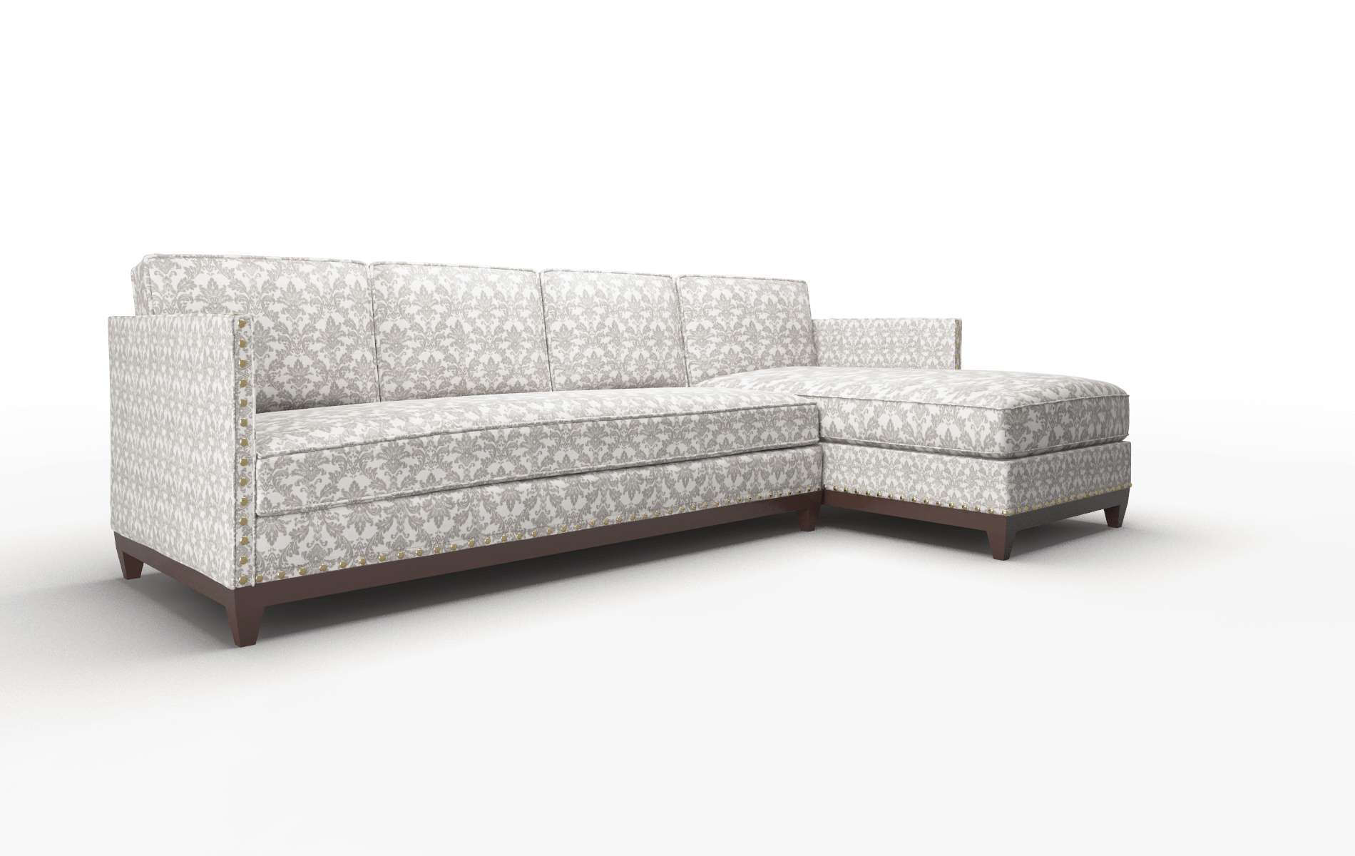 Florence Bergamo Dove Panel espresso legs 2