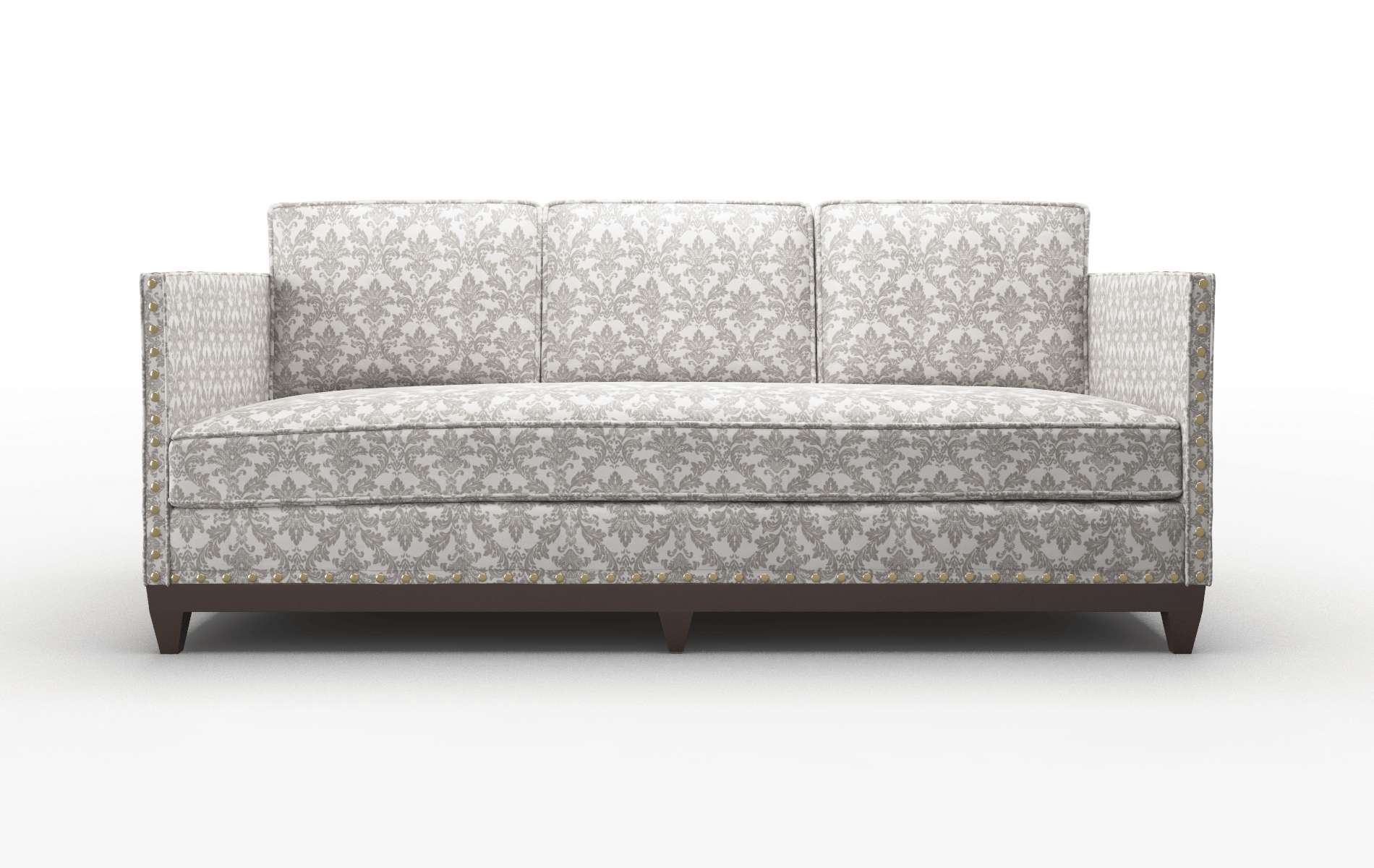 Florence Bergamo dove Sofa Espresso Legs  1
