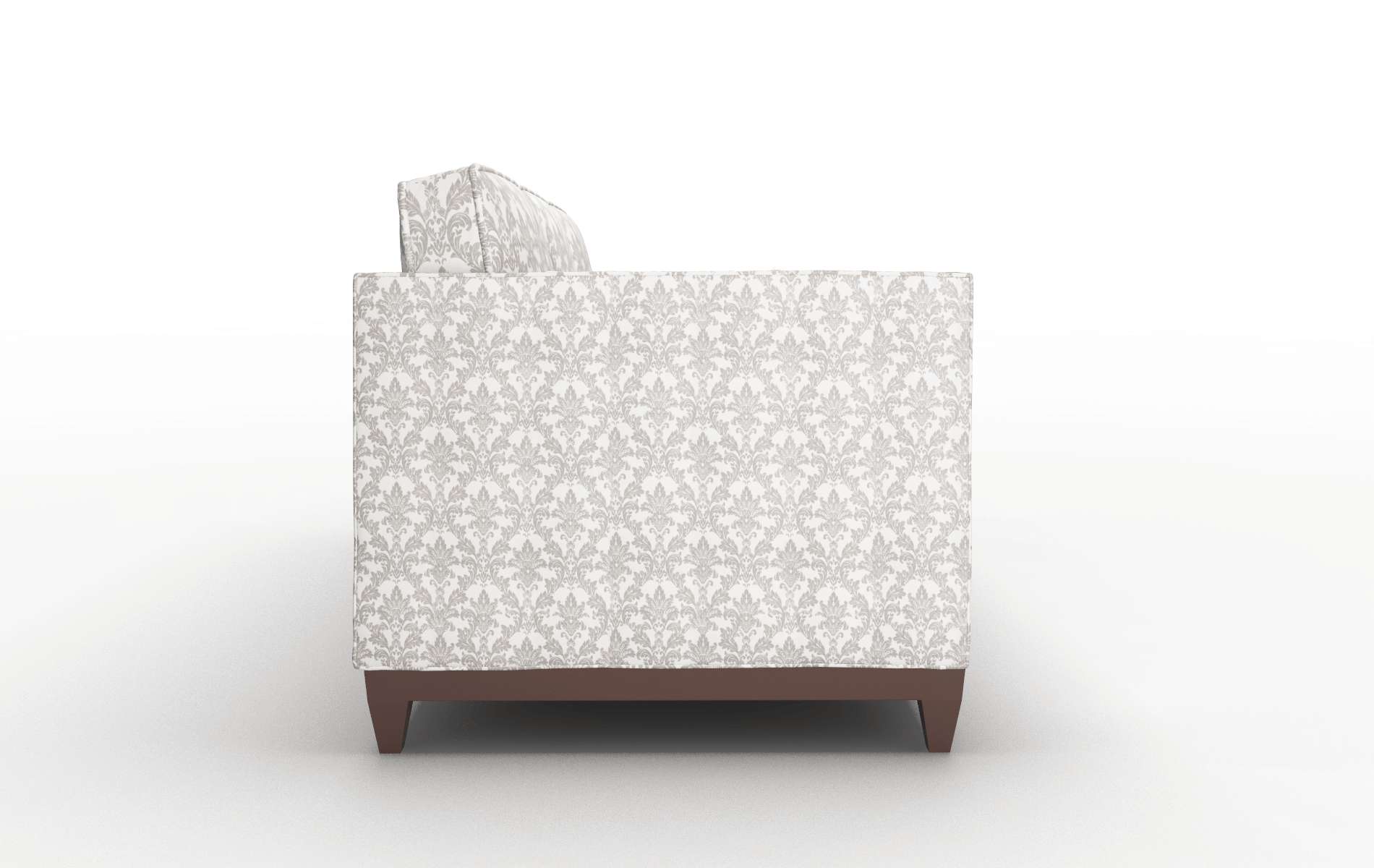Florence Bergamo Dove Sofa espresso legs 3