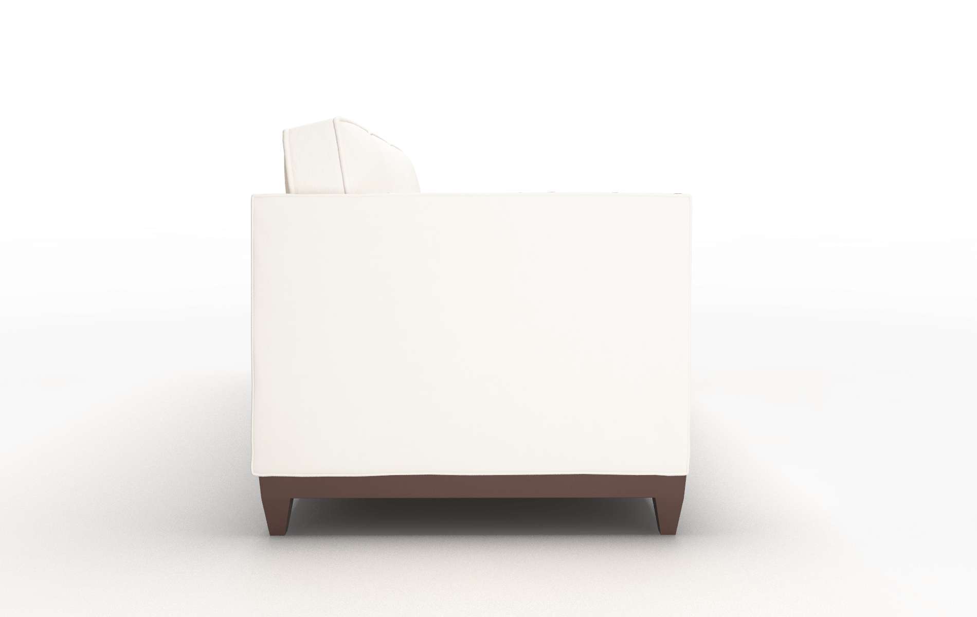 Florence Blanche Milky Sofa espresso legs 3