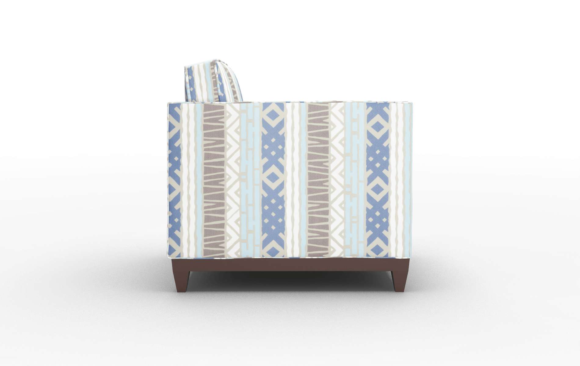 Florence Bodhi Indigo Chair espresso legs 3