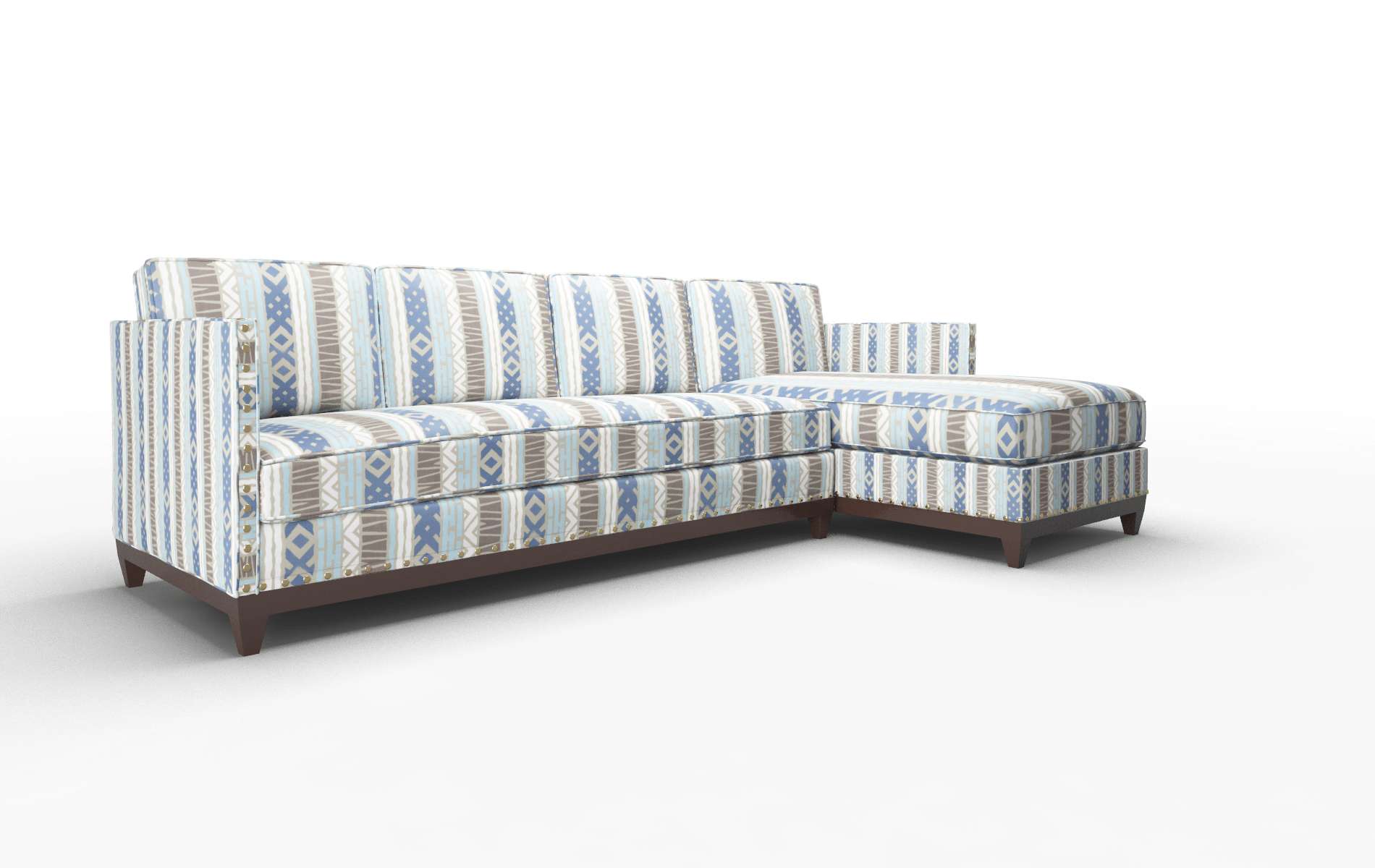 Florence Bodhi Indigo Panel espresso legs 2