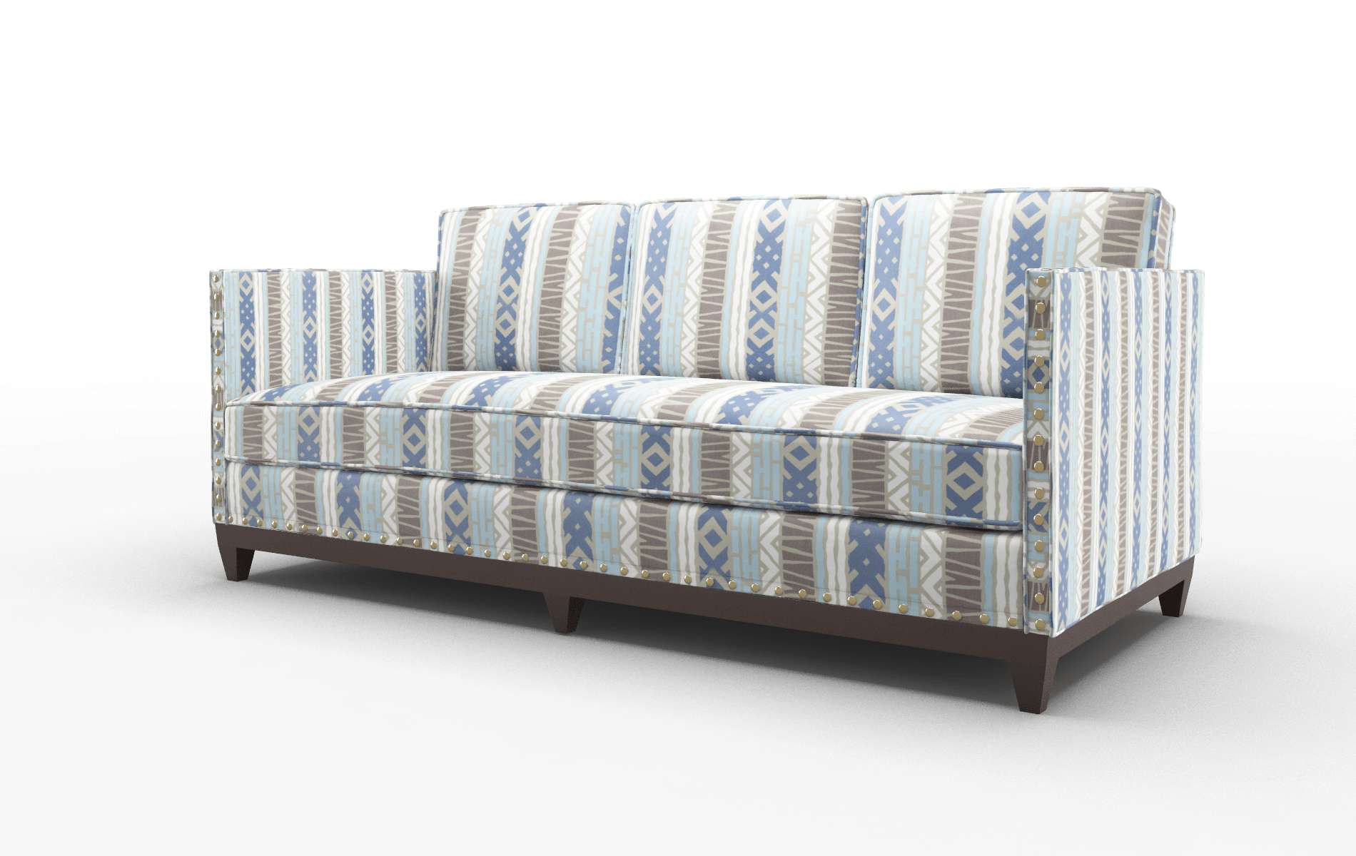 Florence Bodhi Indigo Sofa espresso legs 4