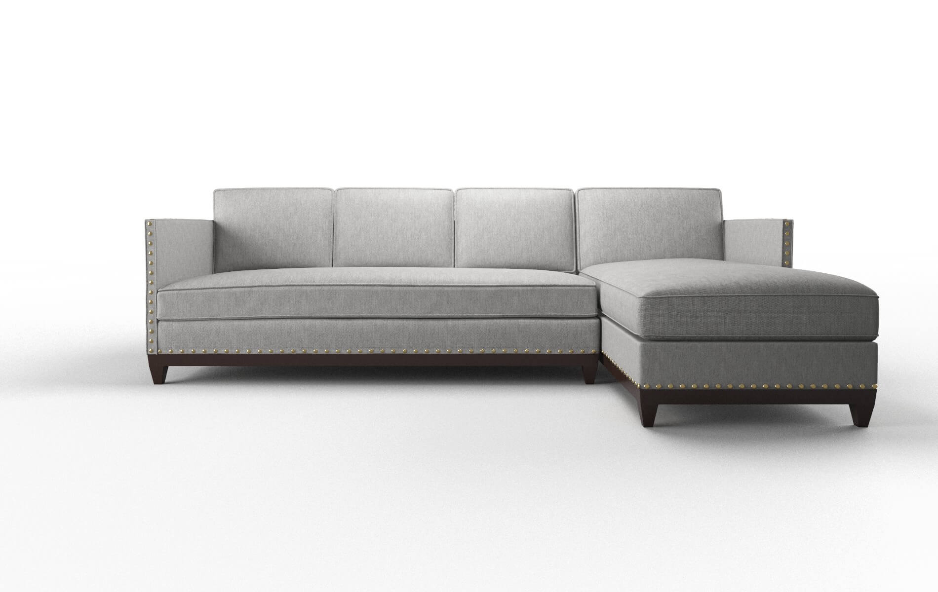 Florence Bungalow graphite Panel Espresso Legs  1