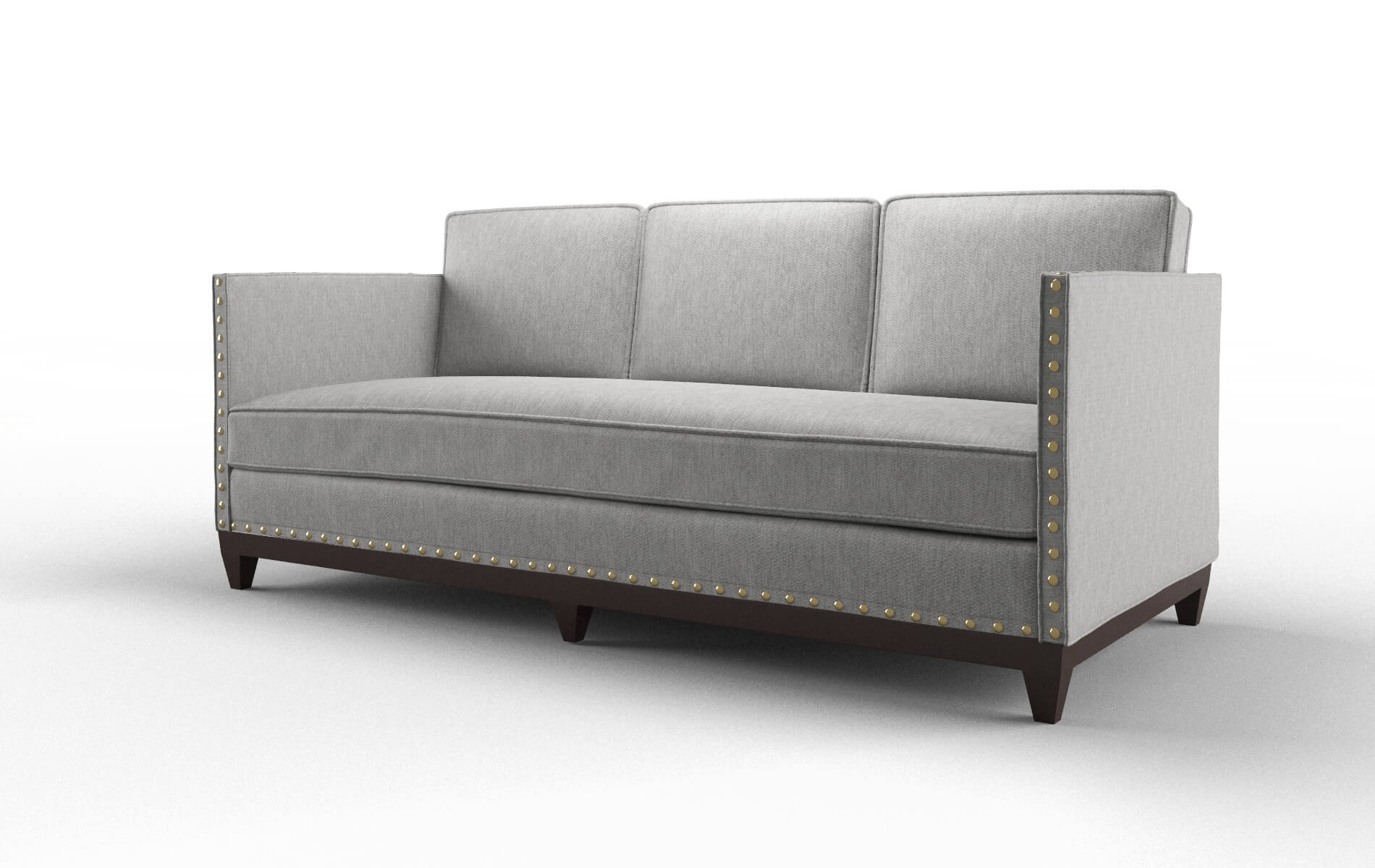 Florence Bungalow Graphite Sofa espresso legs 4