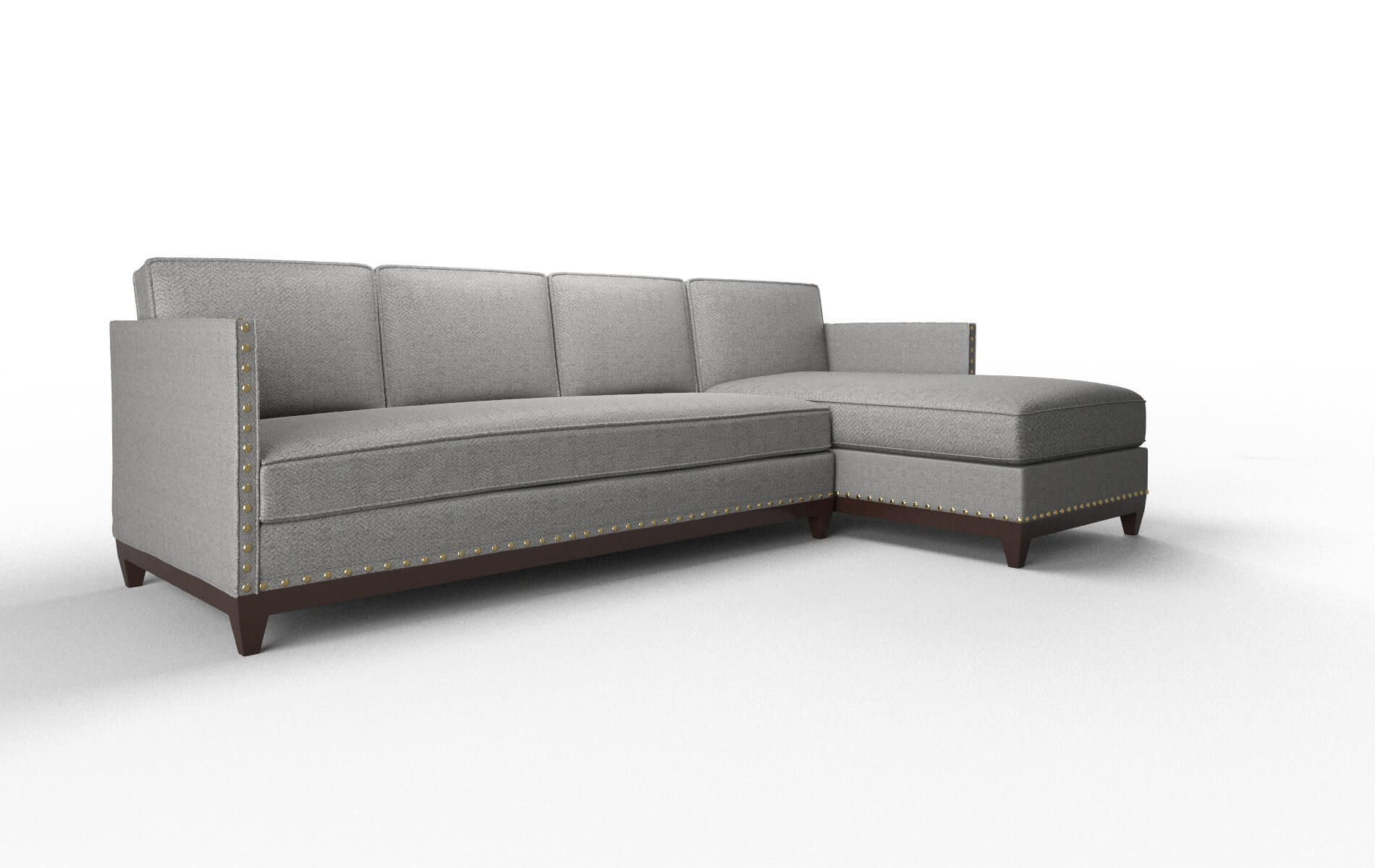 Florence Catalina Steel Panel espresso legs 2