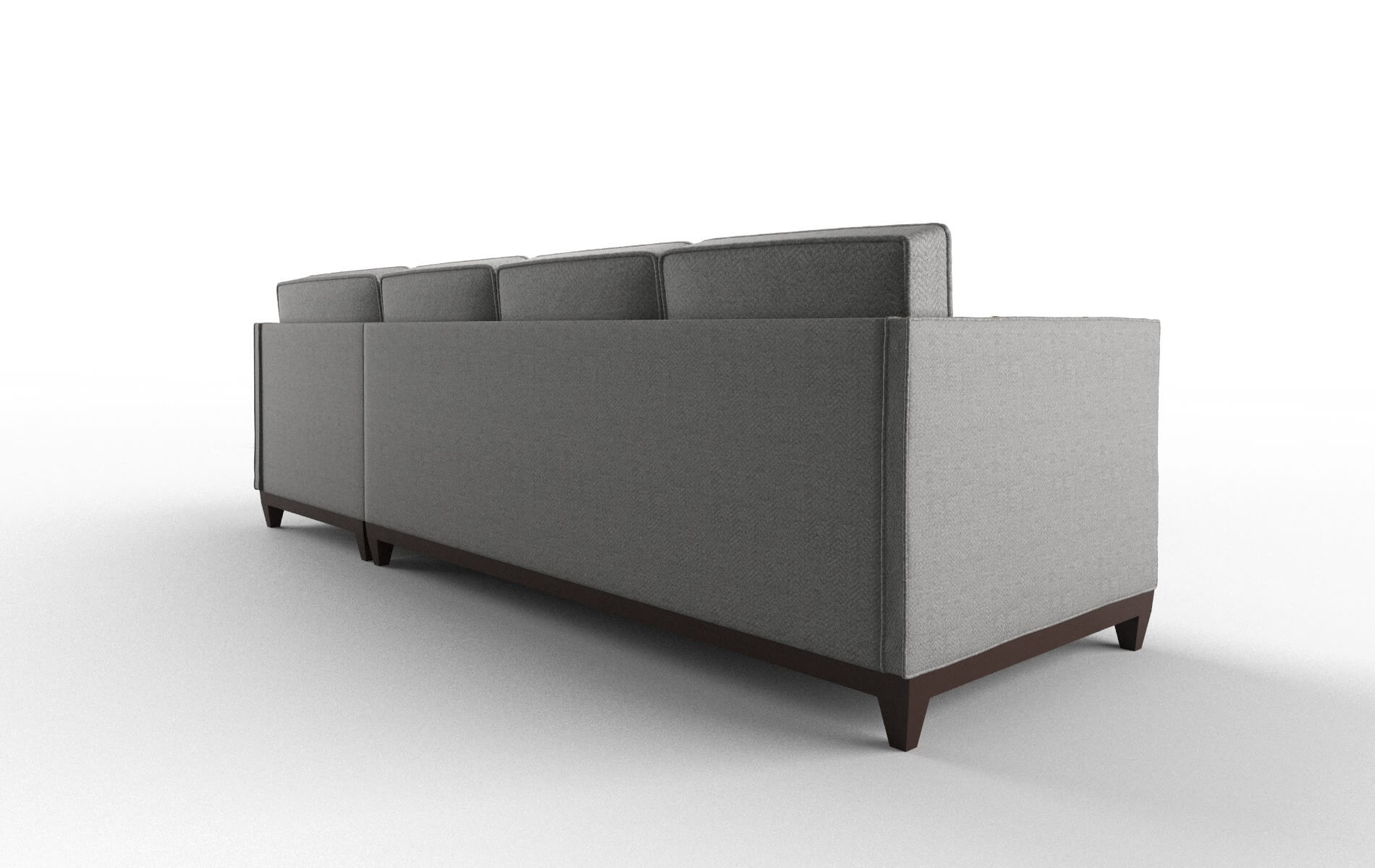 Florence Catalina Steel Panel espresso legs 5