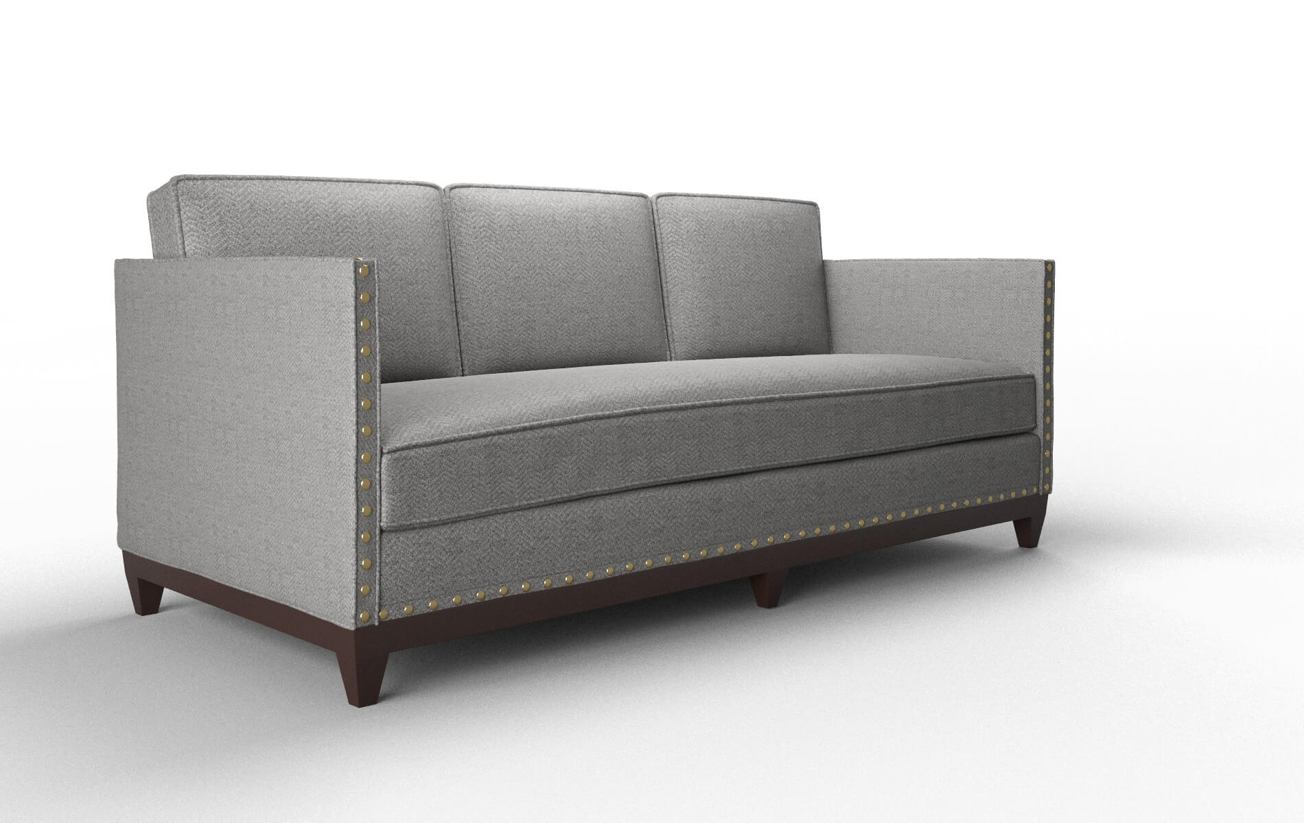 Florence Catalina Steel Sofa espresso legs 2
