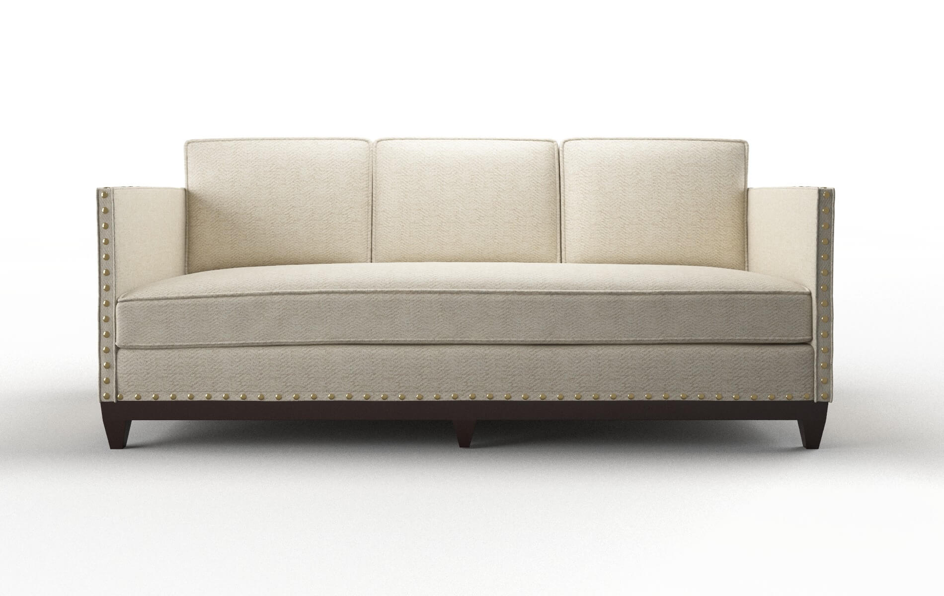 Florence Catalina Wheat Sofa espresso legs 1