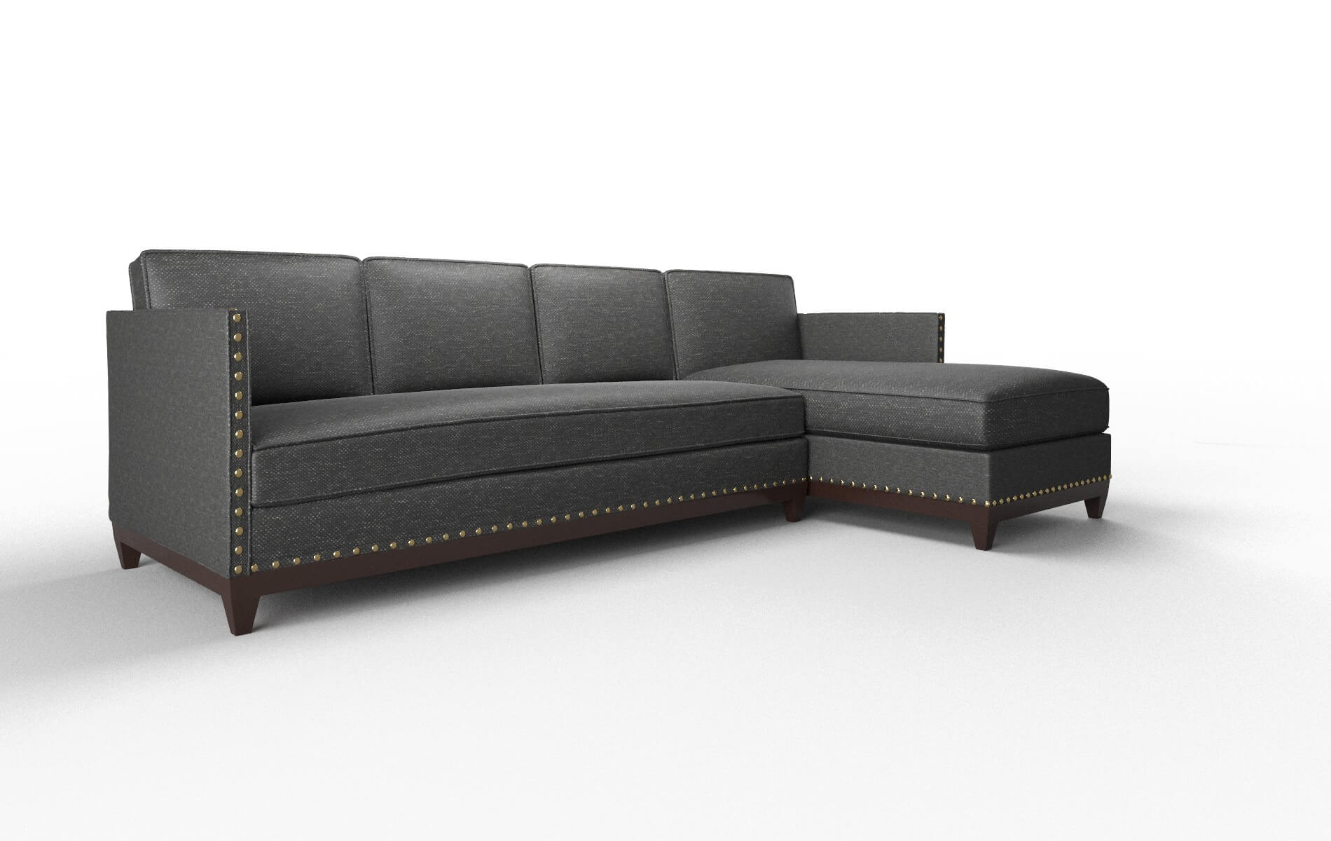 Florence Chance Denim Panel espresso legs 2