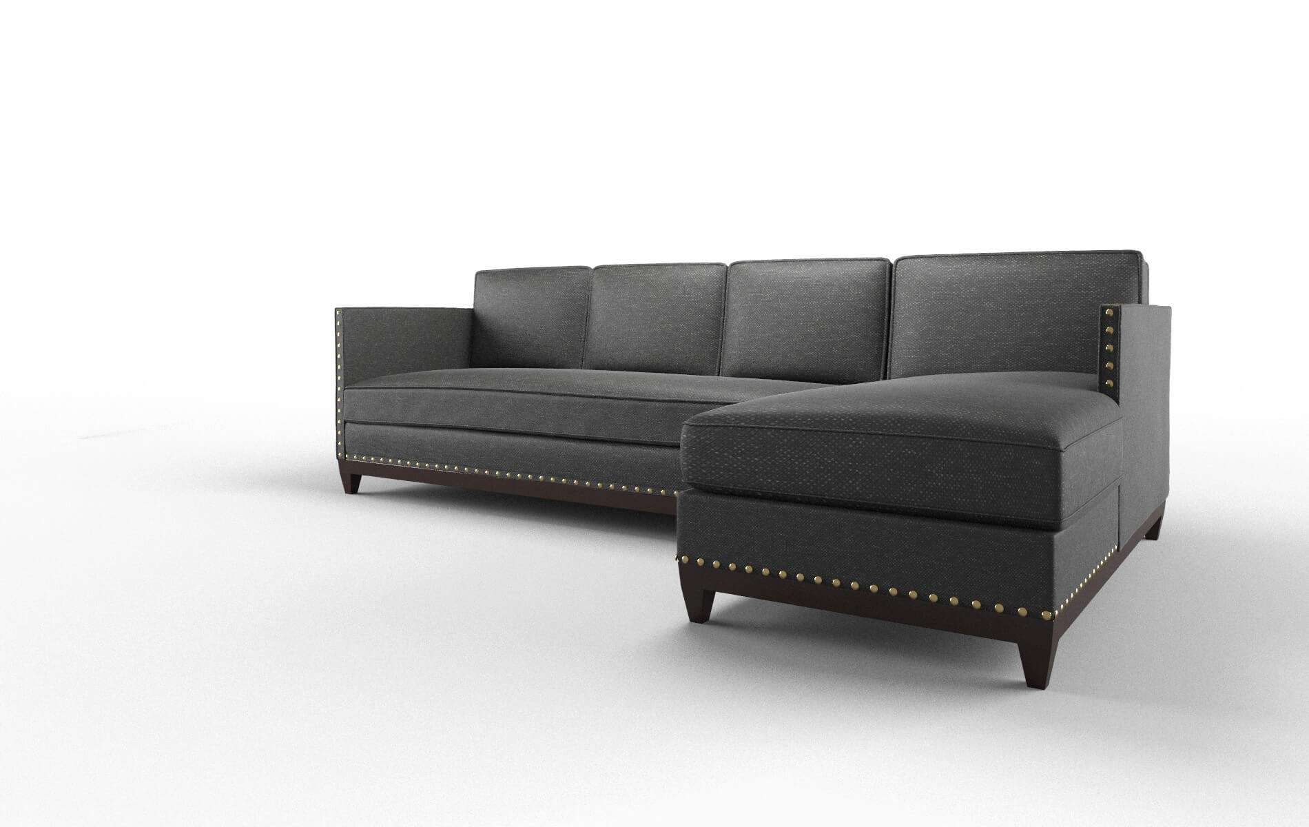 Florence Chance Denim Panel espresso legs 4