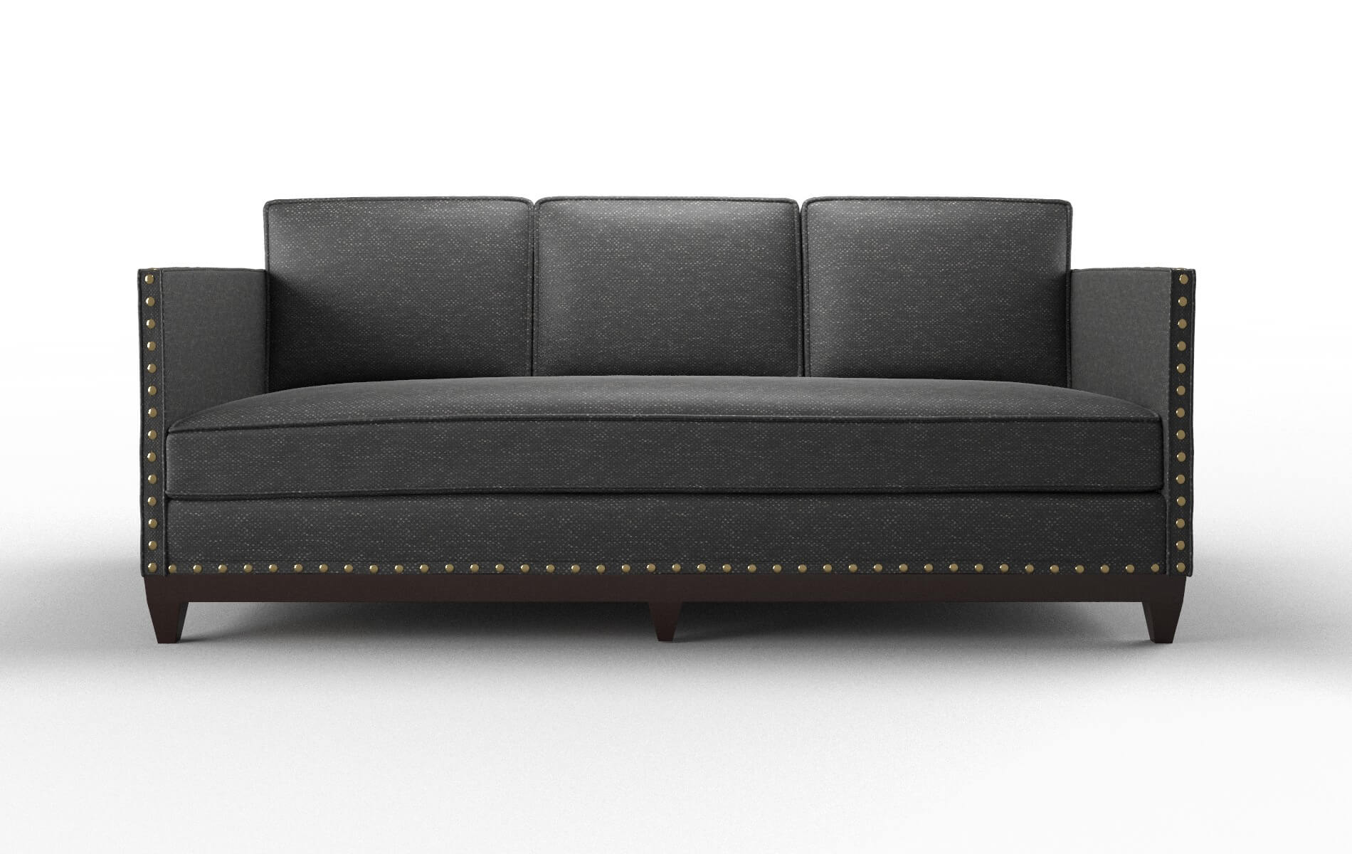 Florence Chance denim Sofa Espresso Legs  1