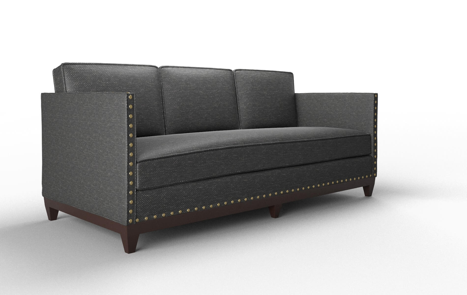 Florence Chance Denim Sofa espresso legs 2