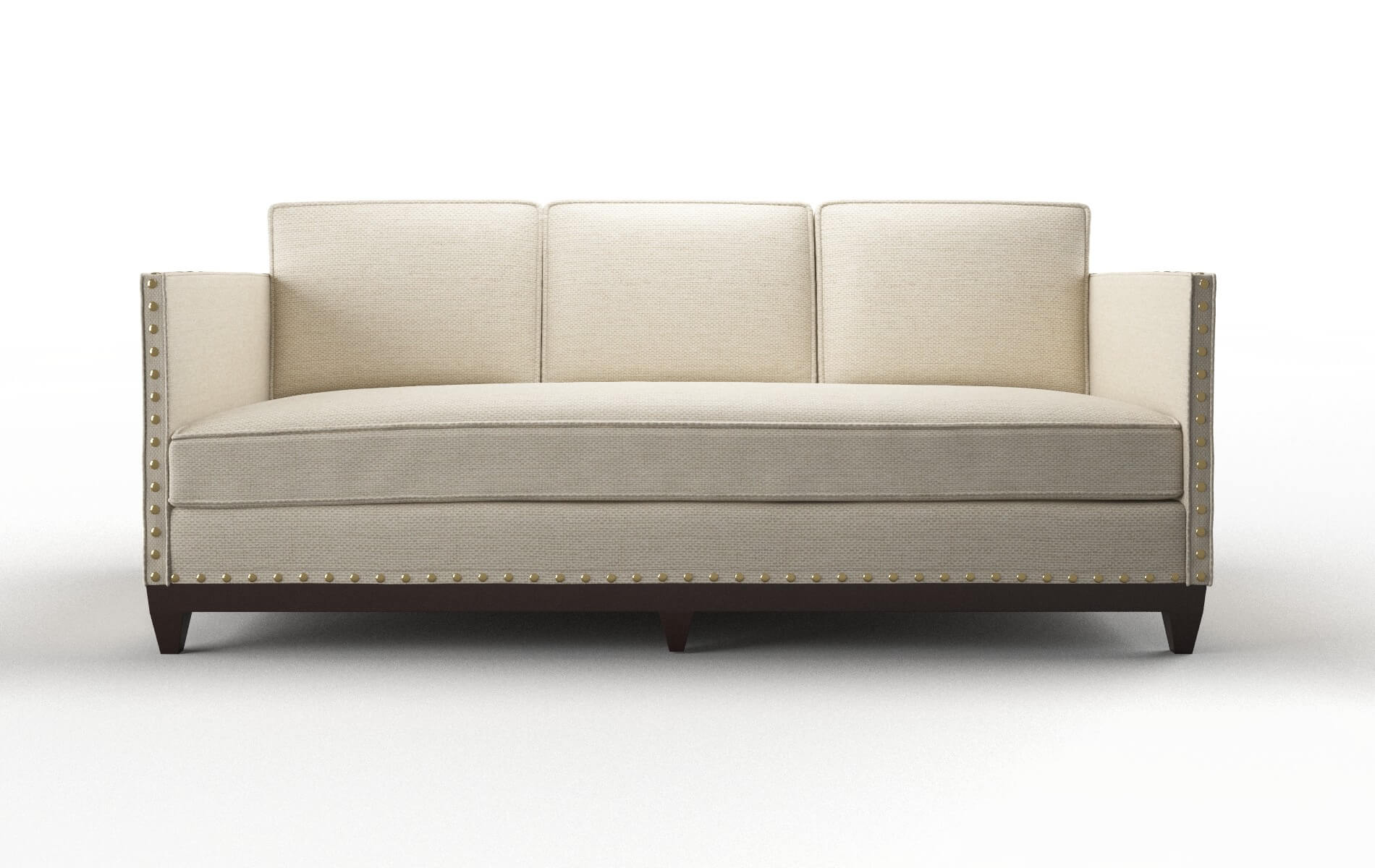 Florence Chance sand Sofa Espresso Legs  1