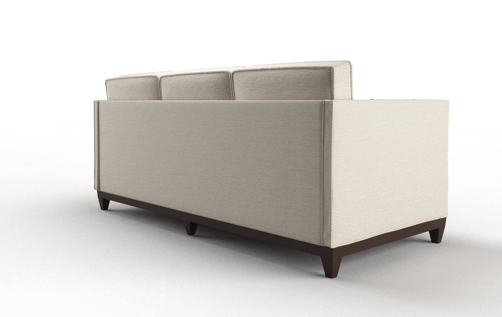 Florence Chance Sand Sofa espresso legs 5