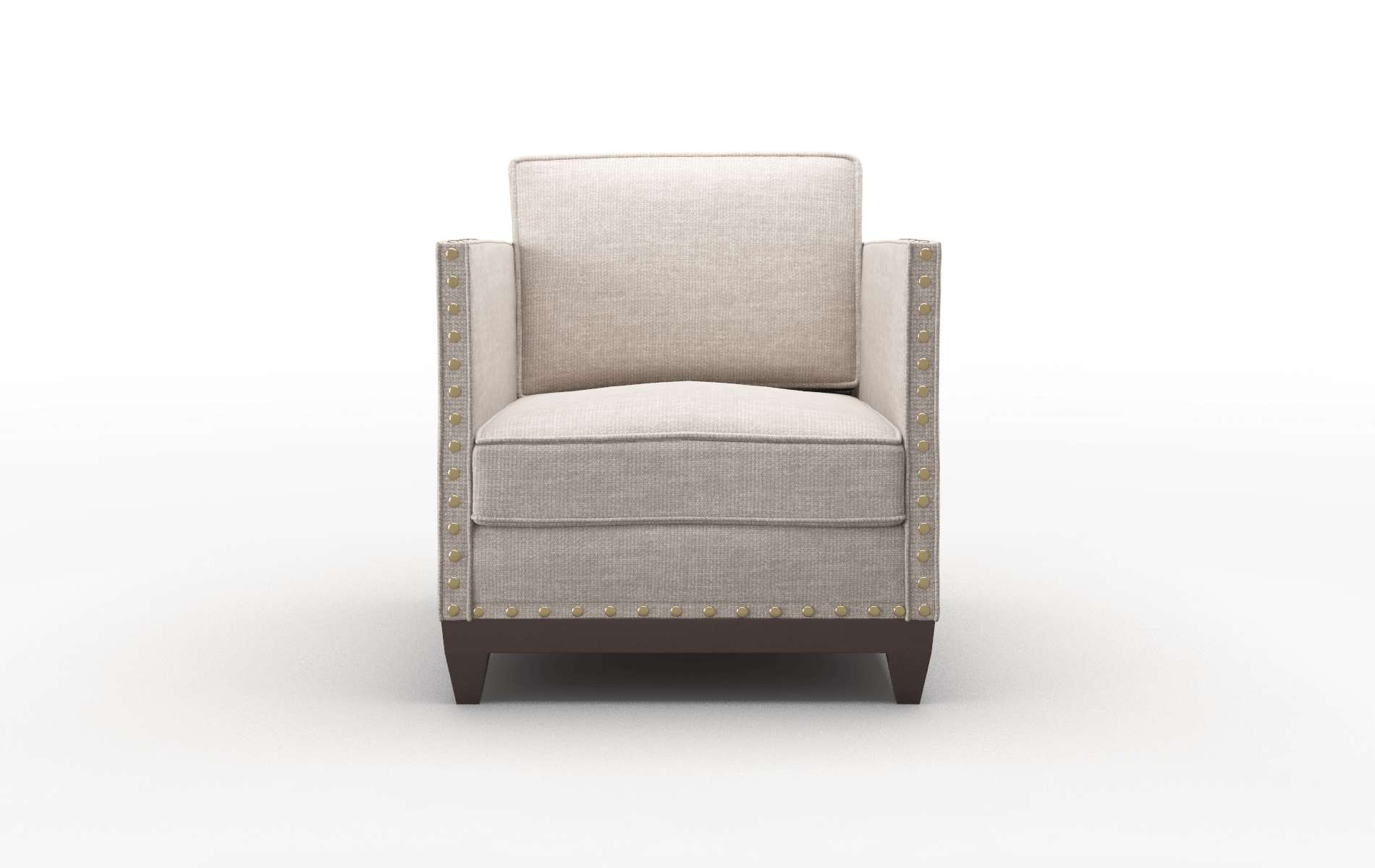 Florence Clyde Dolphin Chair espresso legs 1