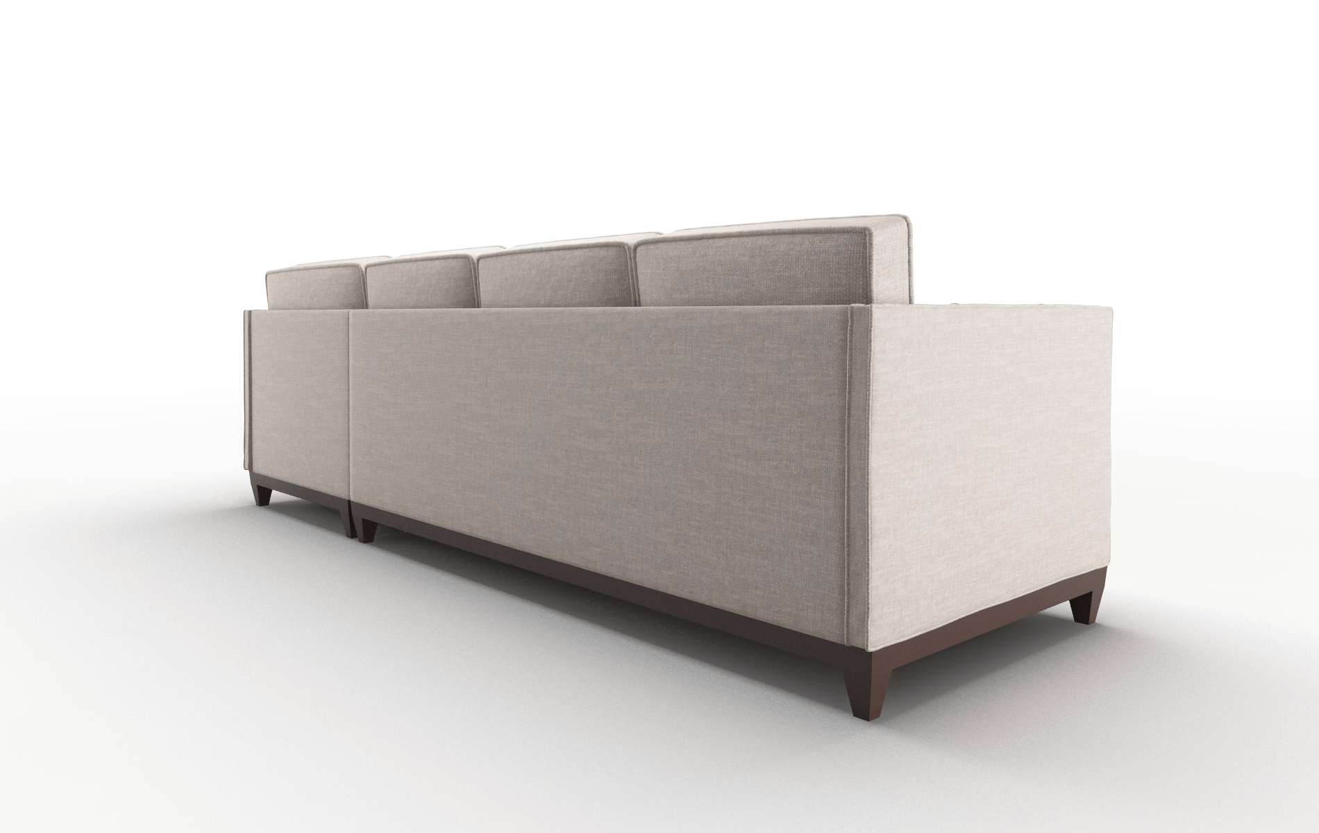 Florence Clyde Dolphin Panel espresso legs 5