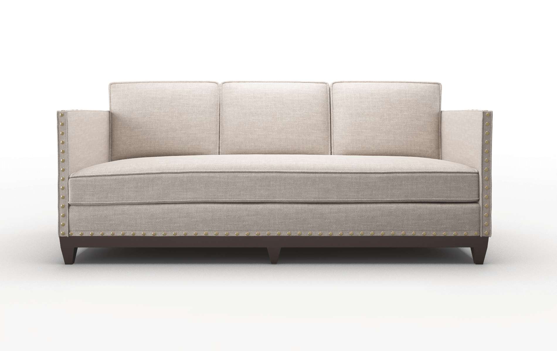 Florence Clyde Dolphin Sofa espresso legs 1
