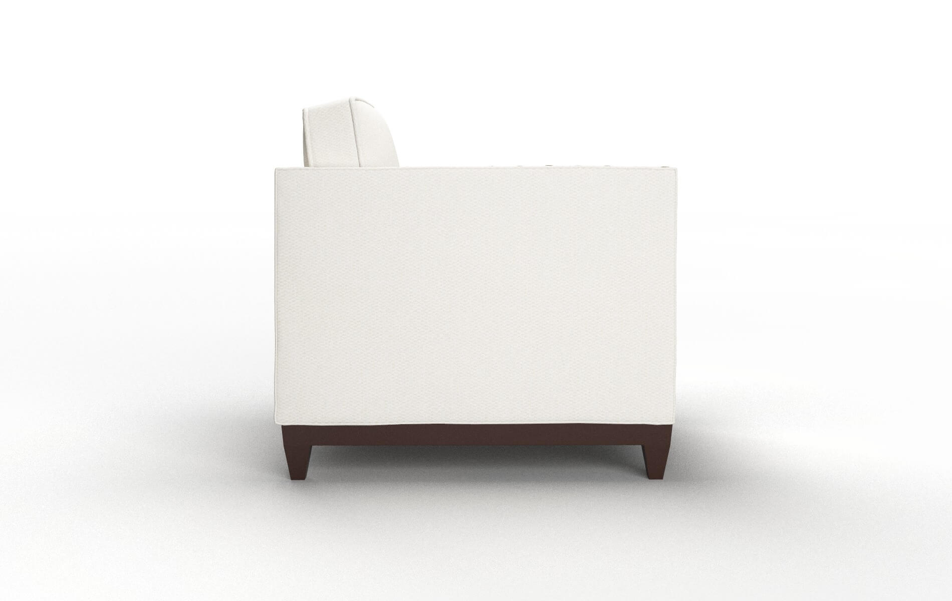 Florence Cosmo Ivory Chair espresso legs 3