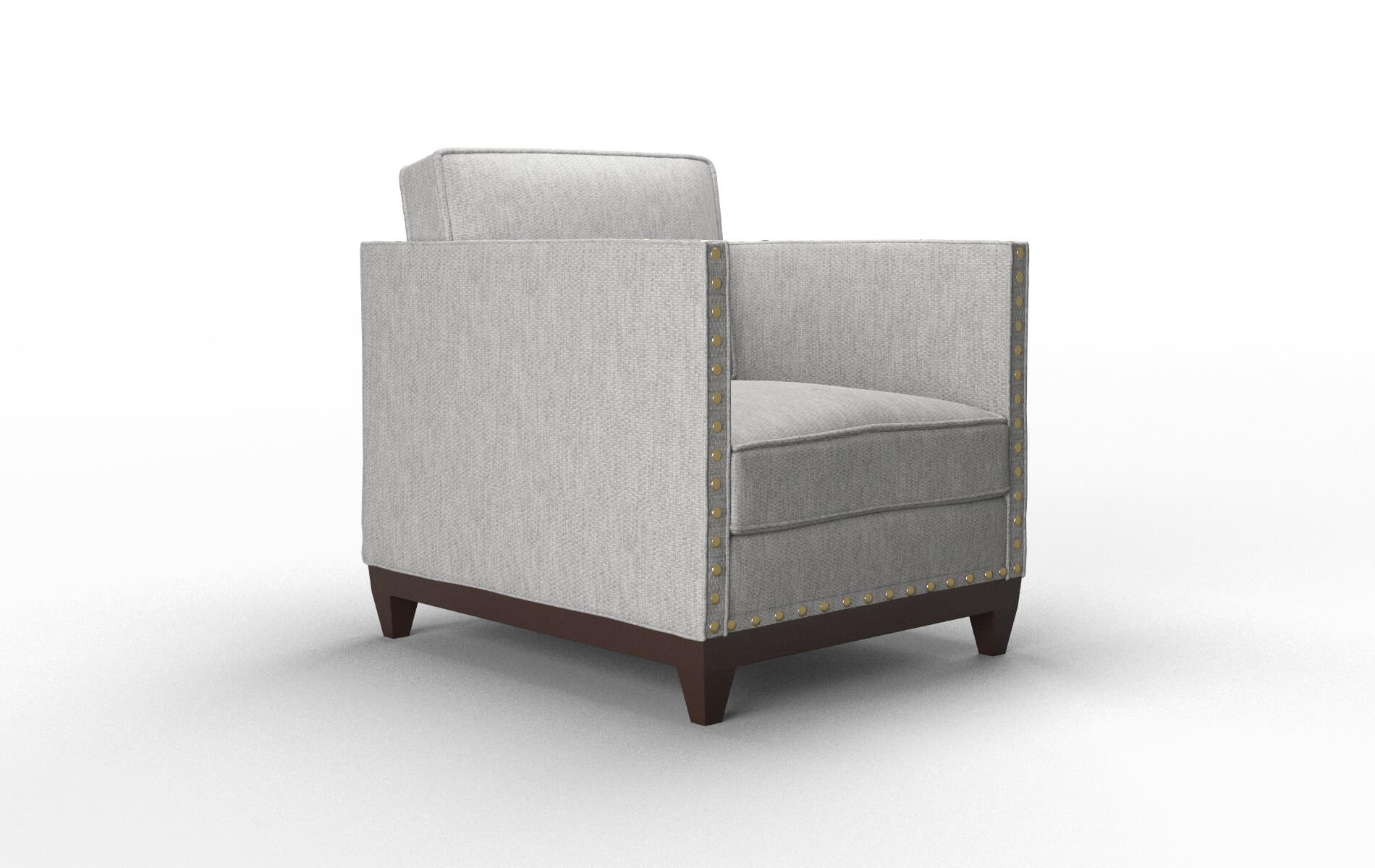 Florence Cosmo Steel Chair espresso legs 2