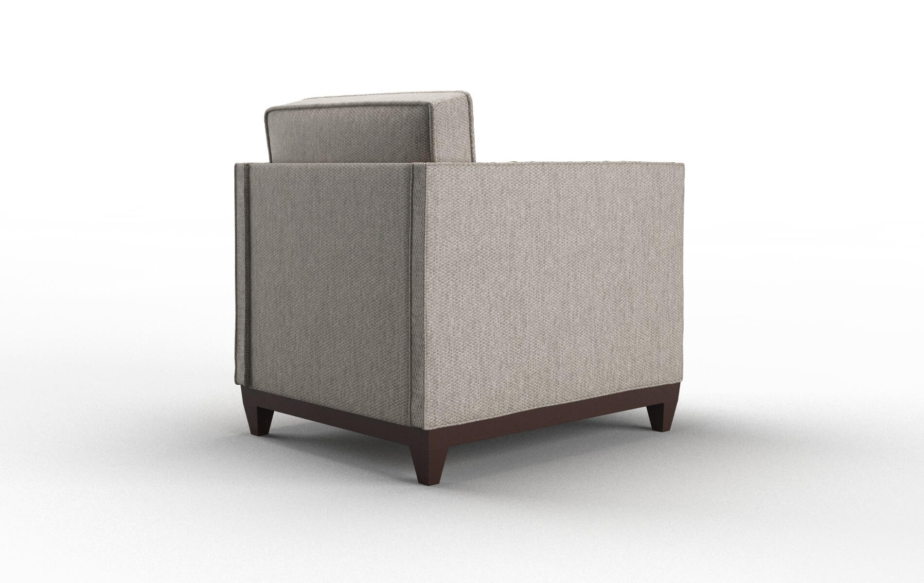 Florence Cosmo Taupe Chair espresso legs 5