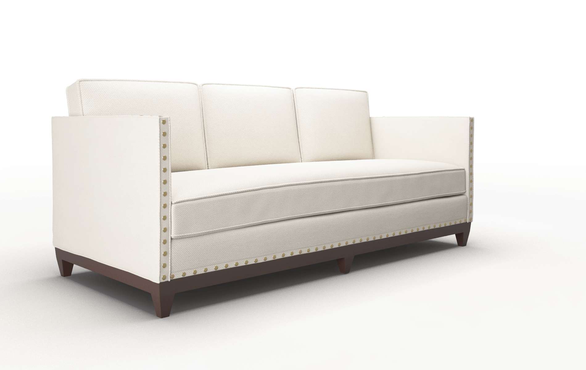 Florence Dawson Sand Sofa espresso legs 2